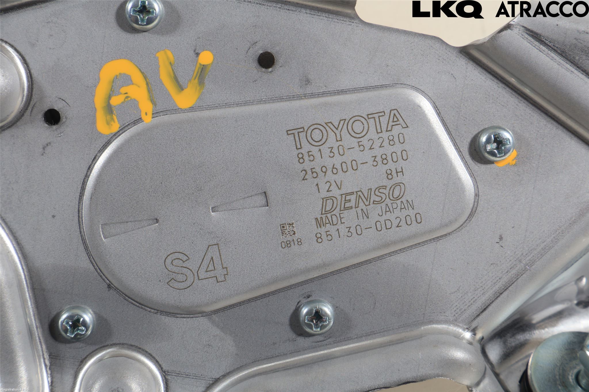 Toyota YARIS CROSS XP21 21- Torkarmotor Baklucka