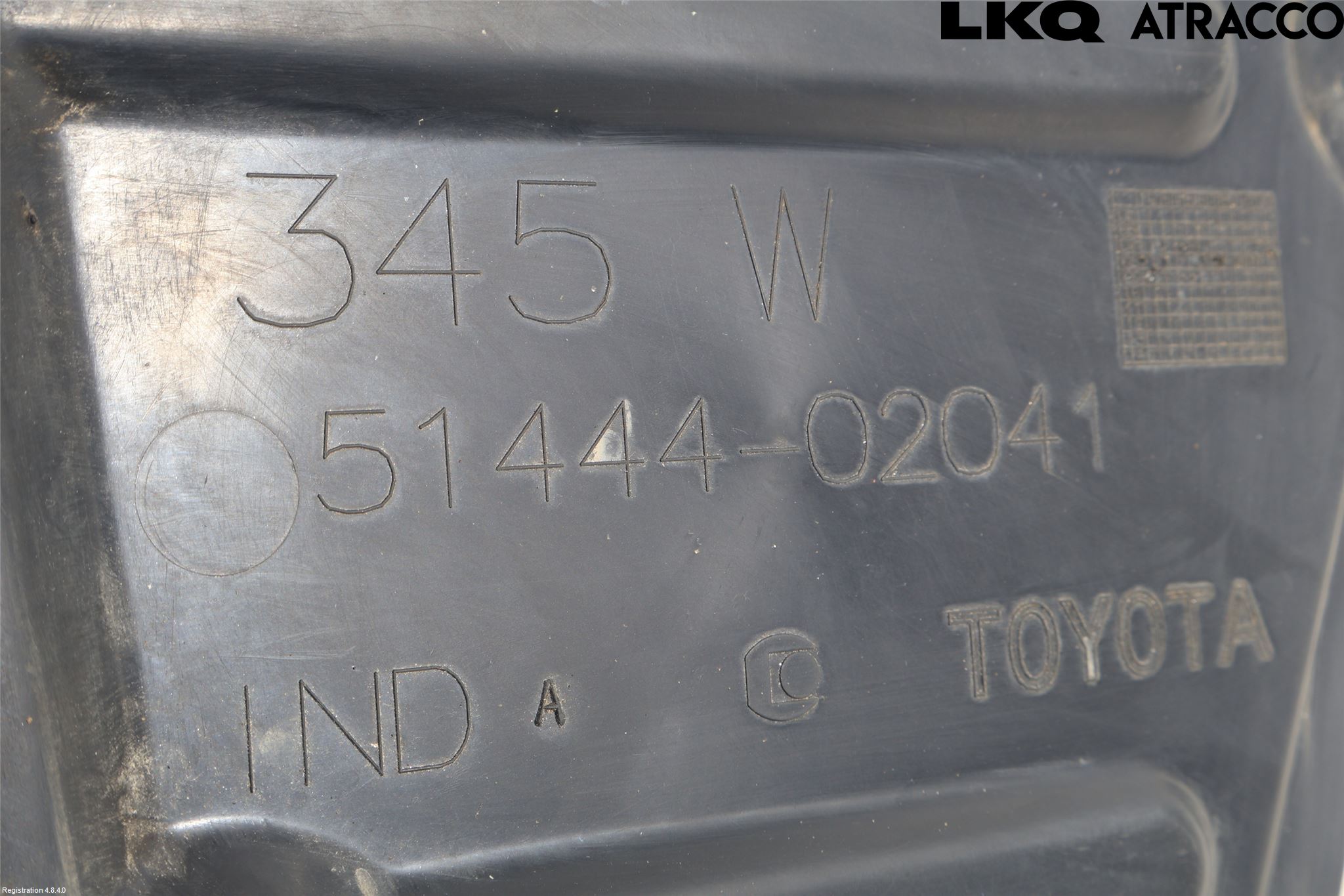 Toyota AVENSIS 09-15 Hasplåt Plåt-Plast