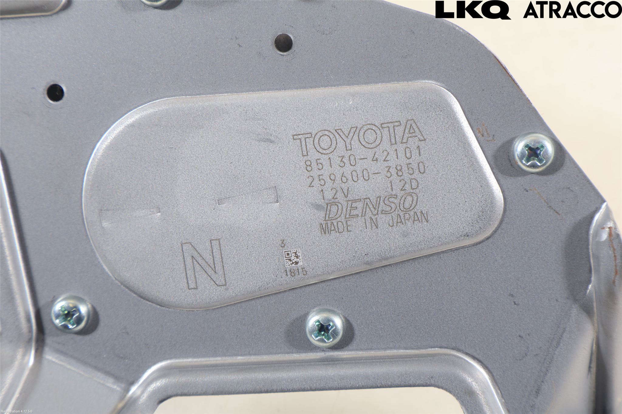 Toyota RAV4 19- Torkarmotor Baklucka