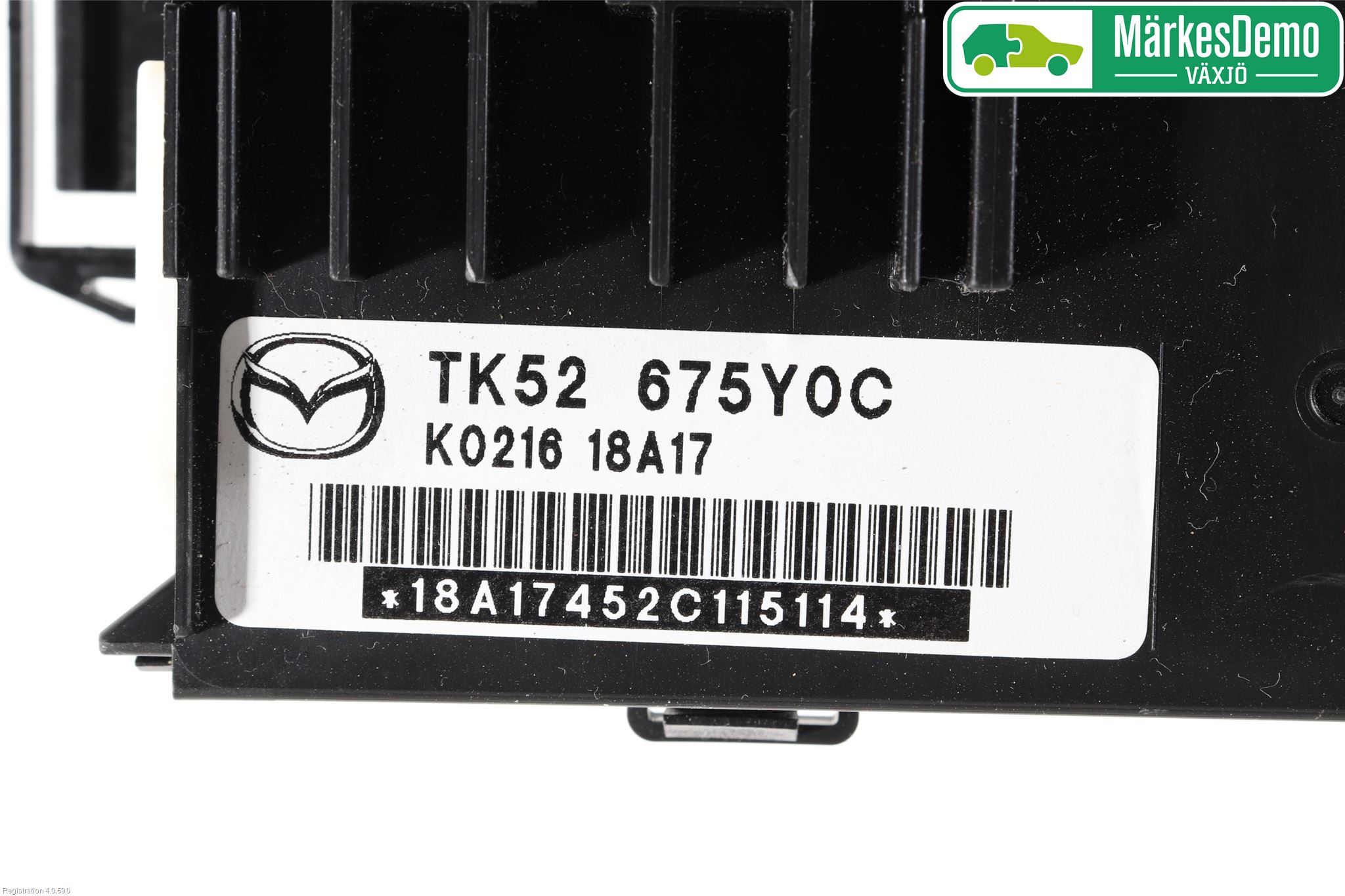 Mazda 3 III 14-19 Styrenhet Övrigt
