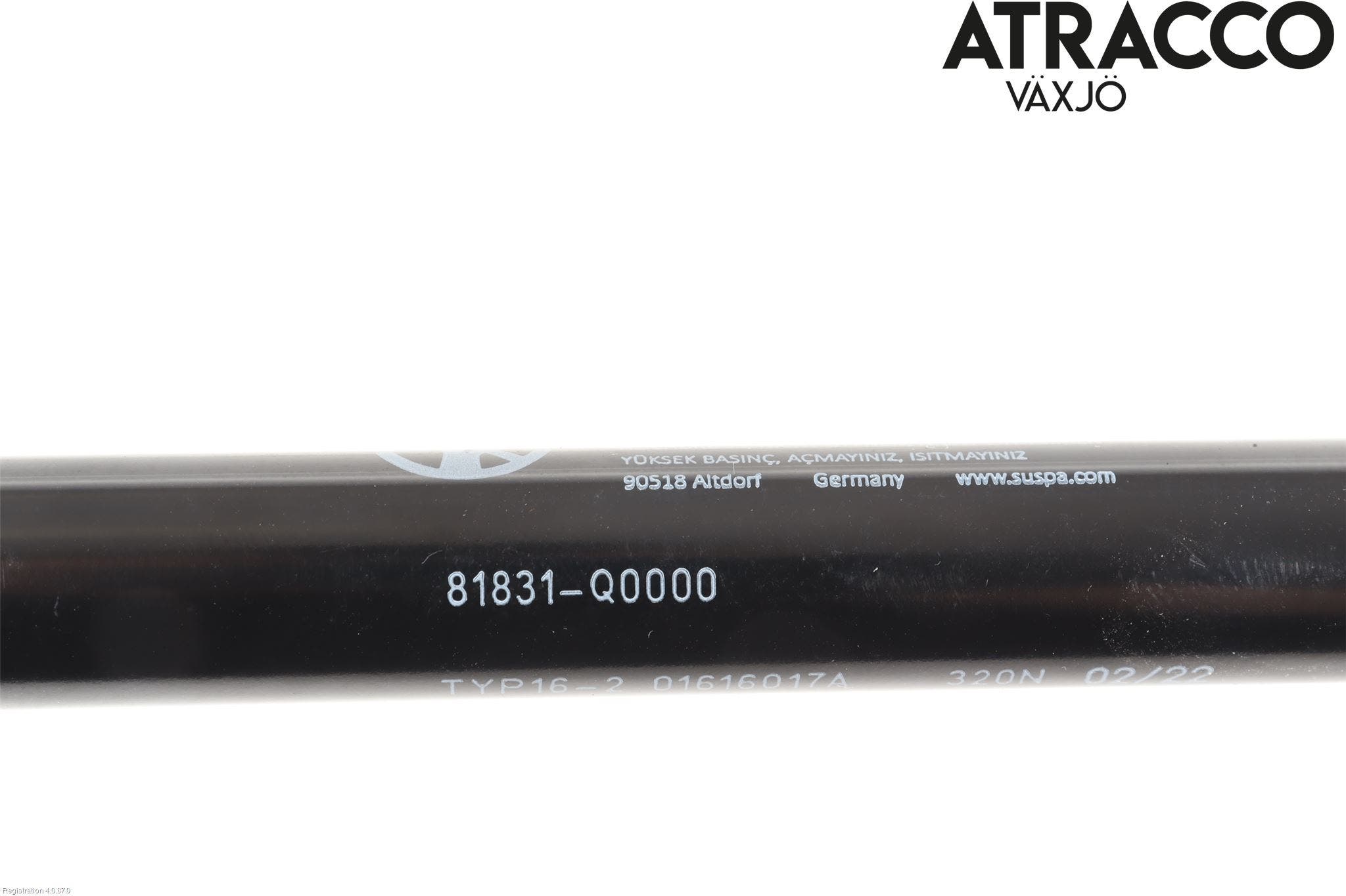 Hyundai i20 BC 21- Gasfjäder Baklucka