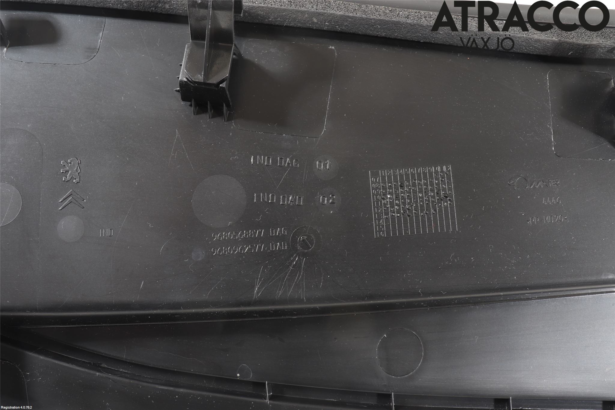 Citroen BERLINGO 08-18 Torpedplåt-Torpedplast