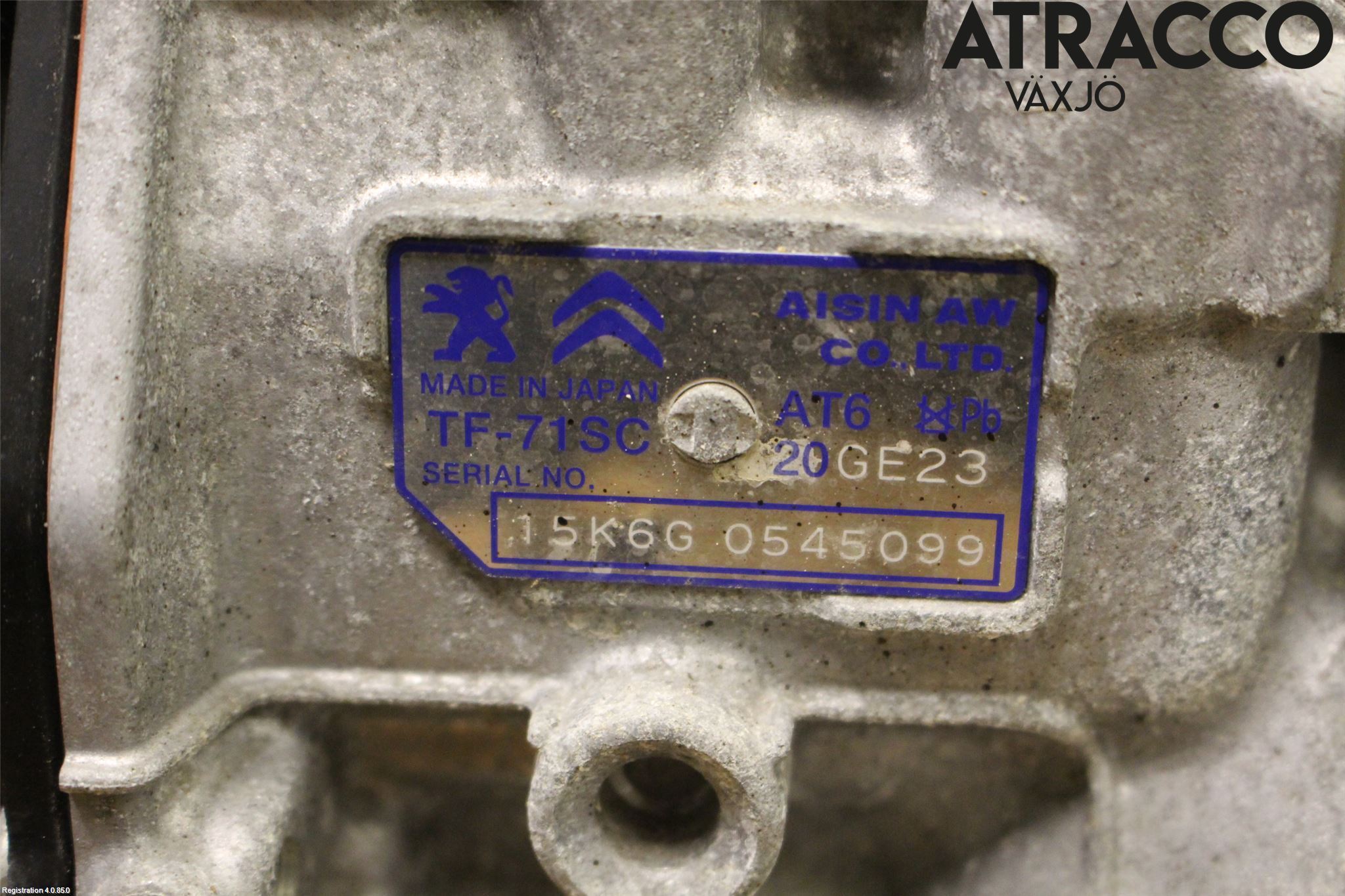 Peugeot 308 14-21 Växellåda Automat