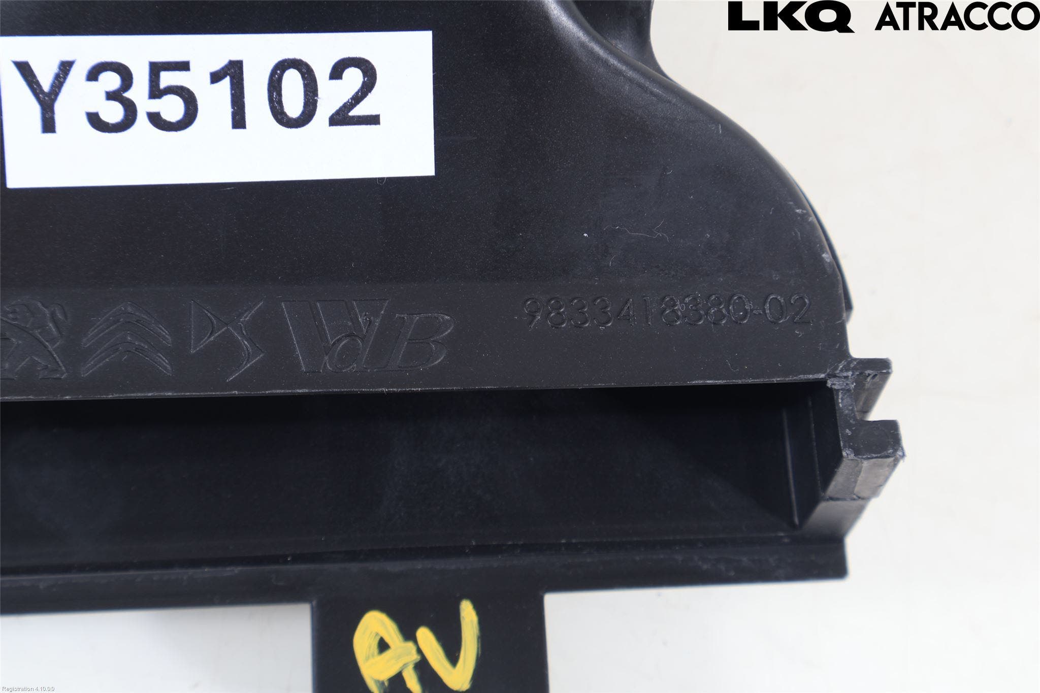 Peugeot 208/E-208 20- Förg-Bälg-Rör Mot Luftr