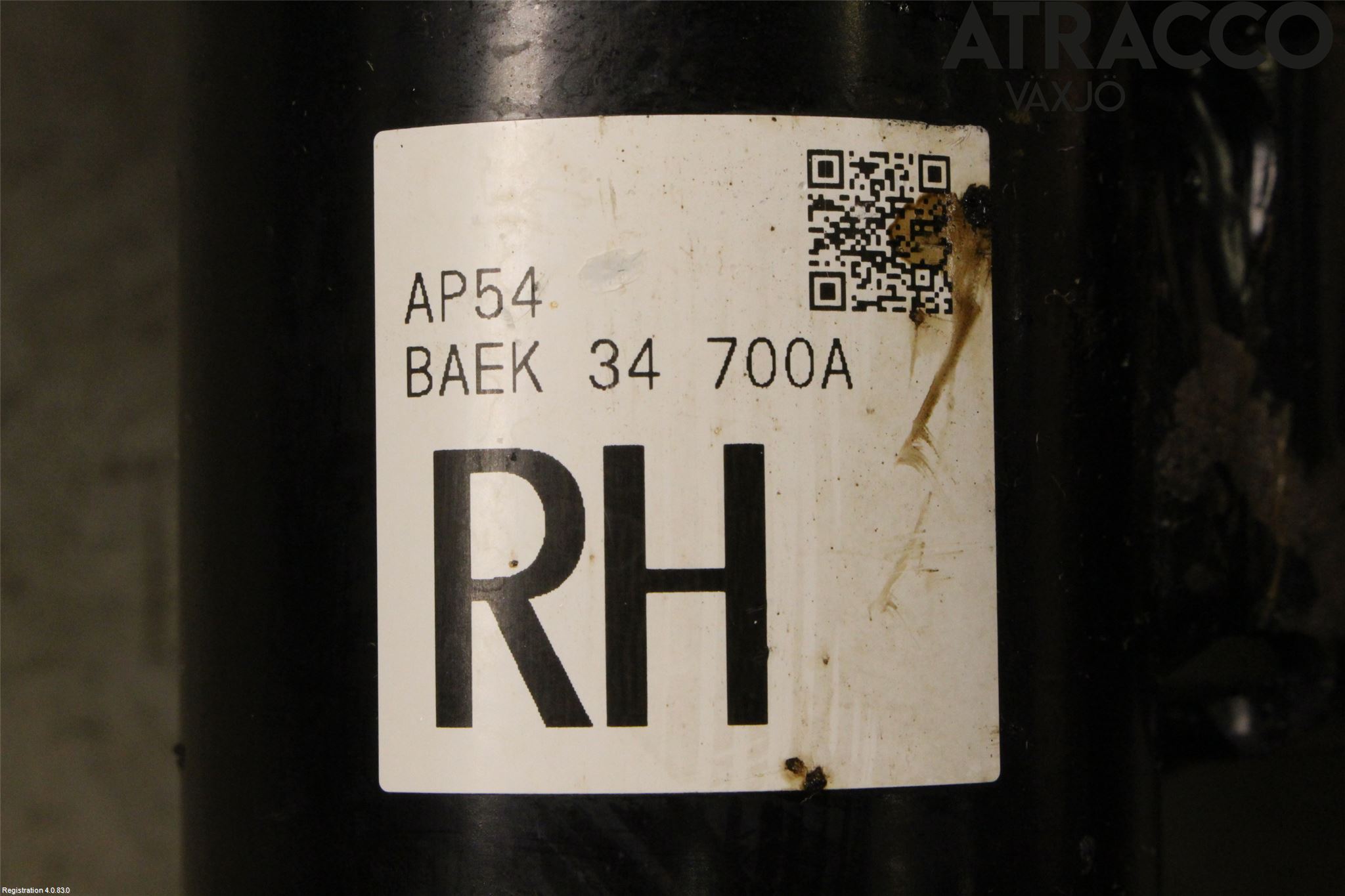 Mazda 3 III 14-19 Fjäderben Fram Höger