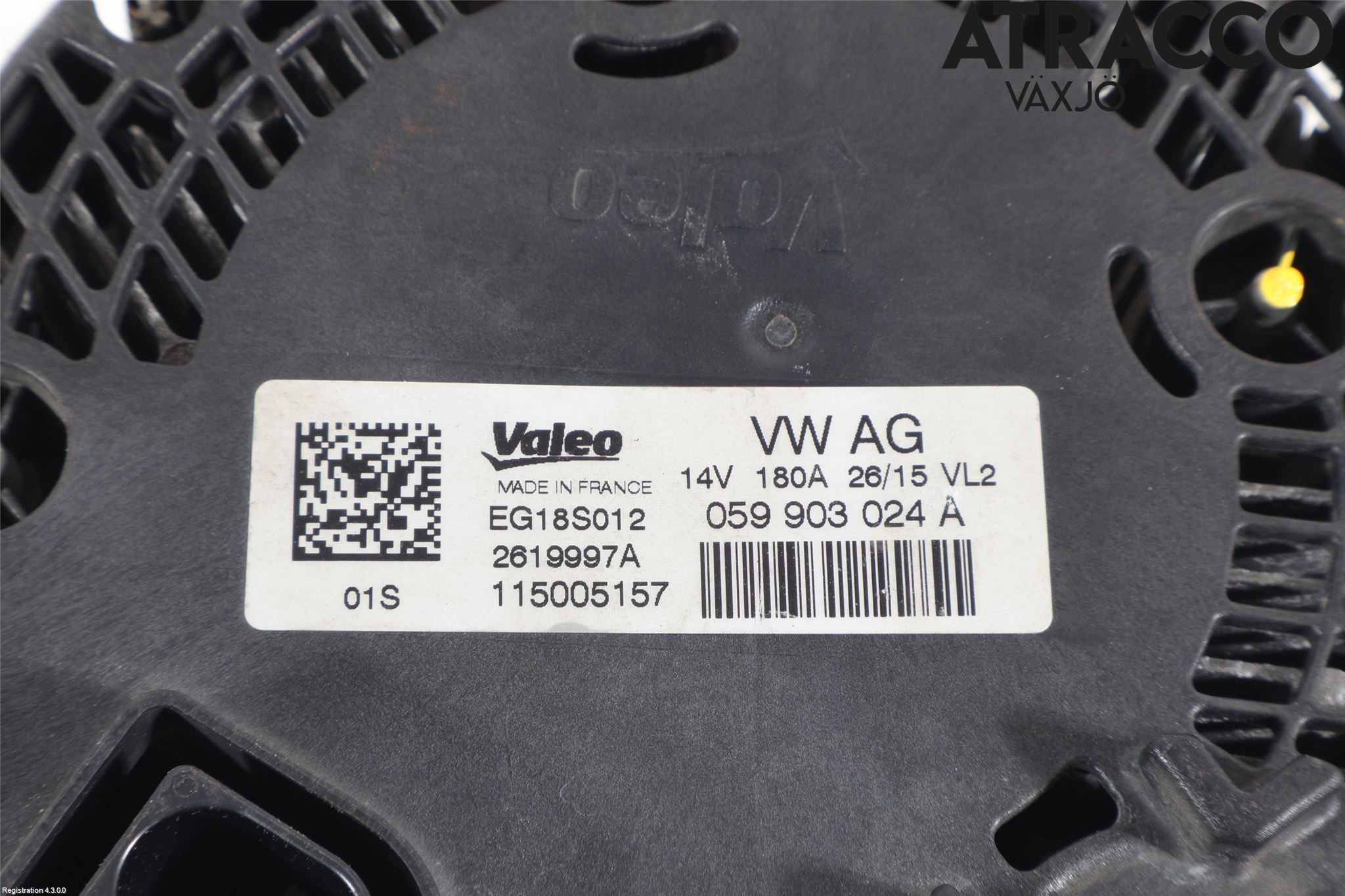 Audi Q7/SQ7 Generator