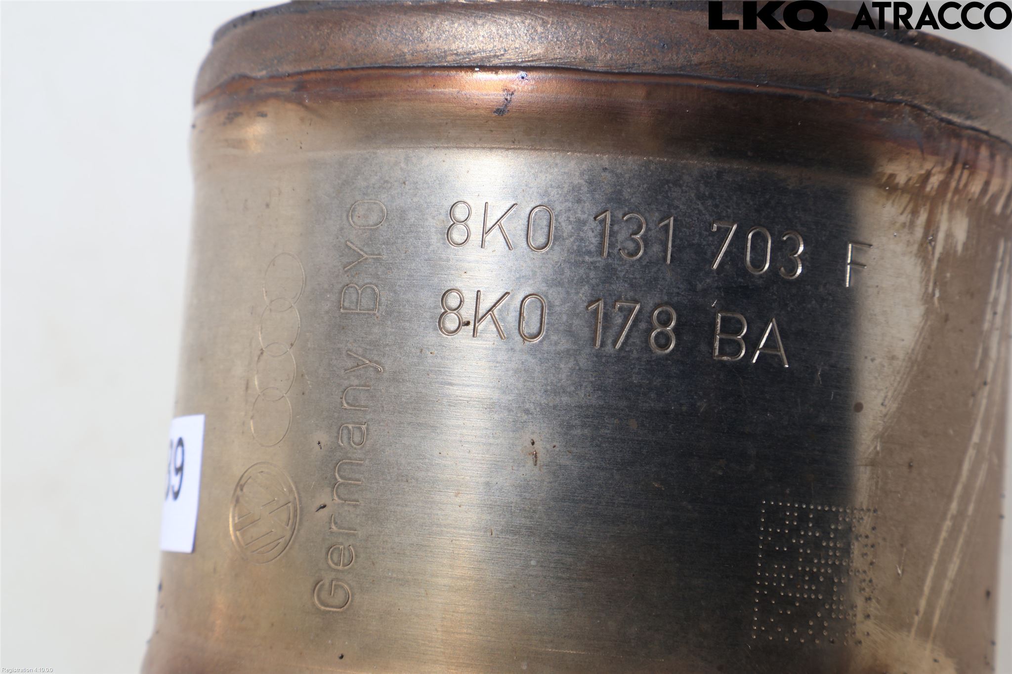 Audi A4/S4 08-11 Avgas Partikelfilter