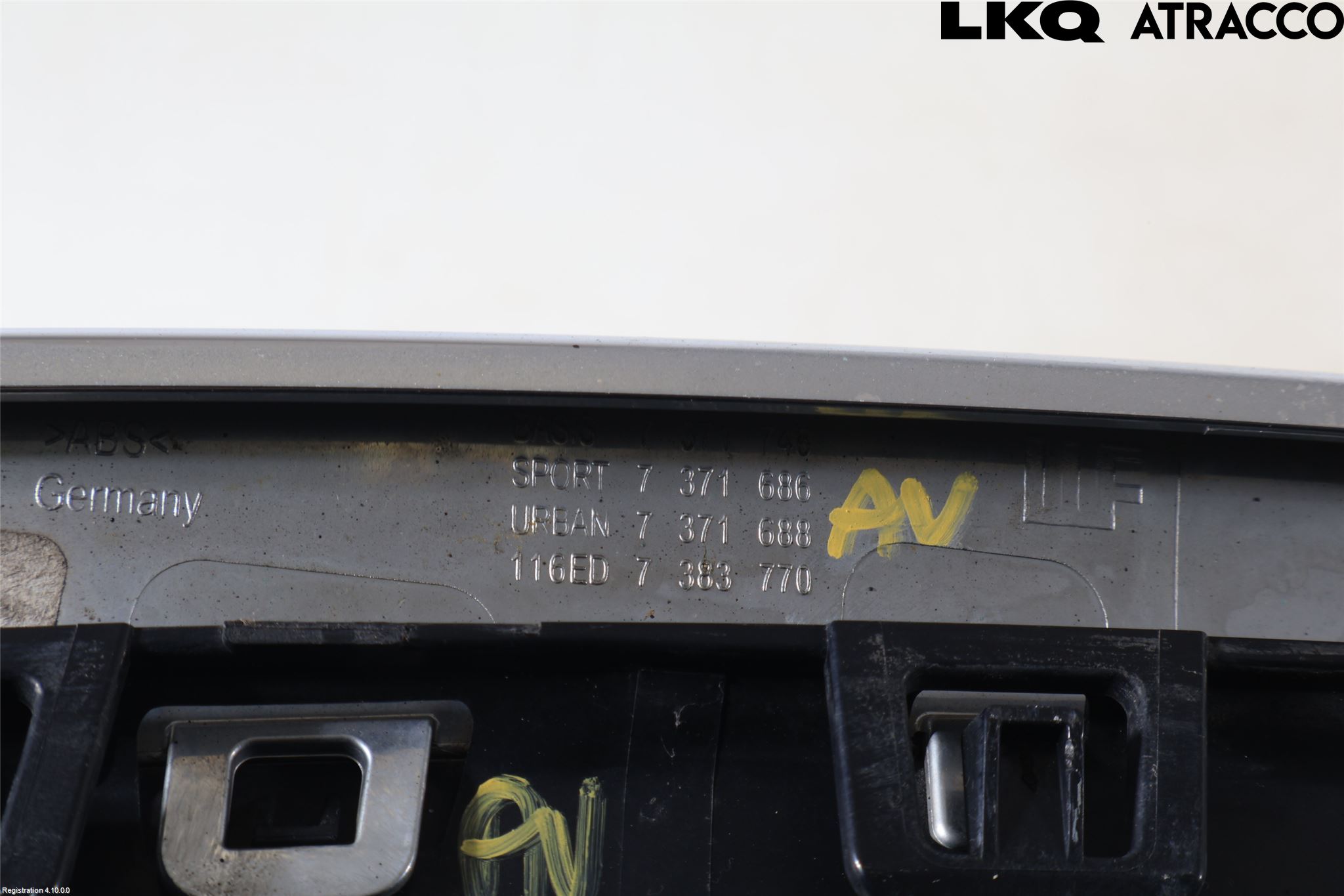 BMW 1 F20/F21 11-19 Grilldel Höger