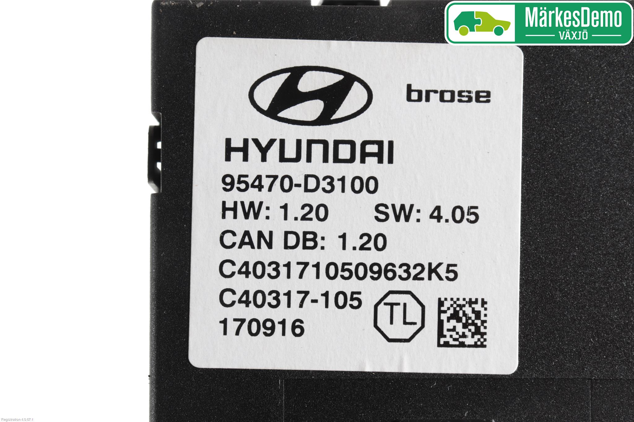 Hyundai TUCSON 05- Styrenhet Baklucka