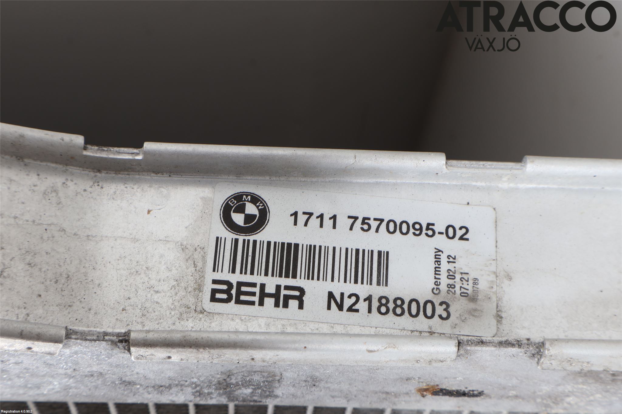 BMW 5 F10/F11/F18 09-17 Kylare Aut