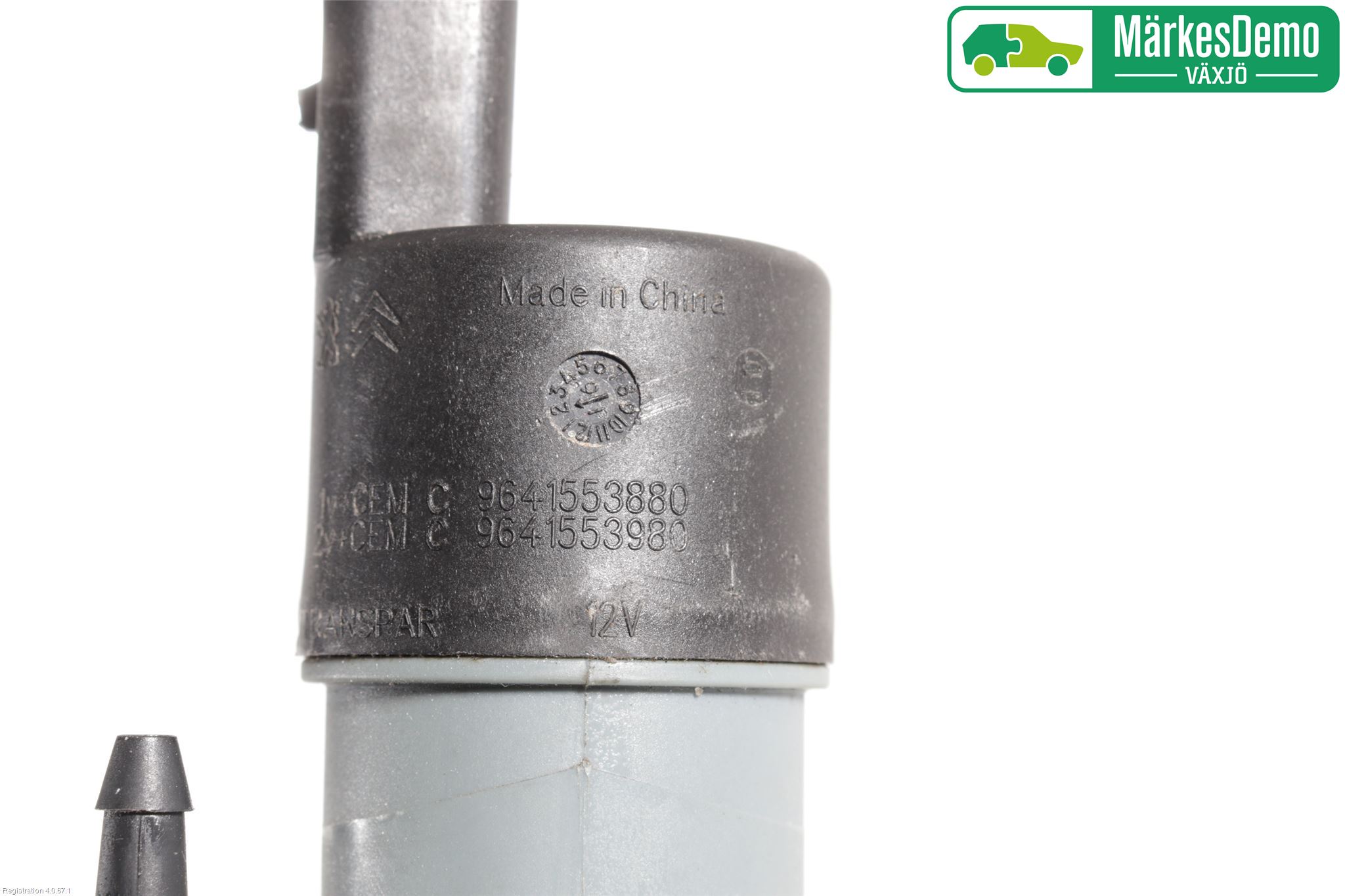 Nissan QASHQAI 14-17 Spolarpump Vindruta