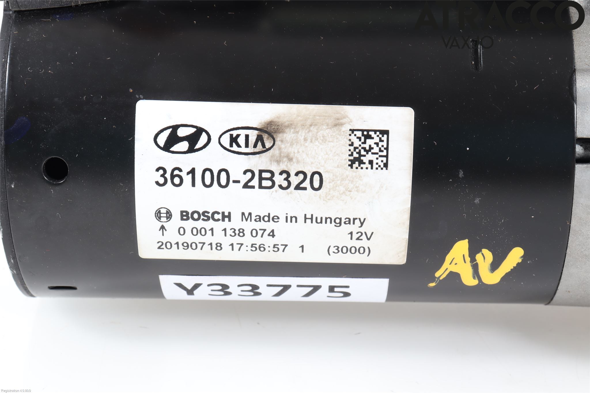 Hyundai KONA/ELECTRIC OS 18-23 Startmotor