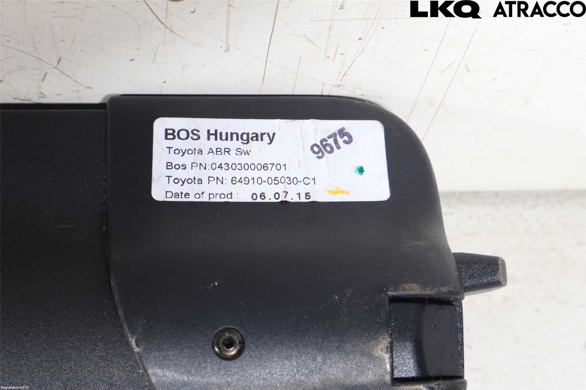 Toyota AVENSIS 16-18 Insynskydd