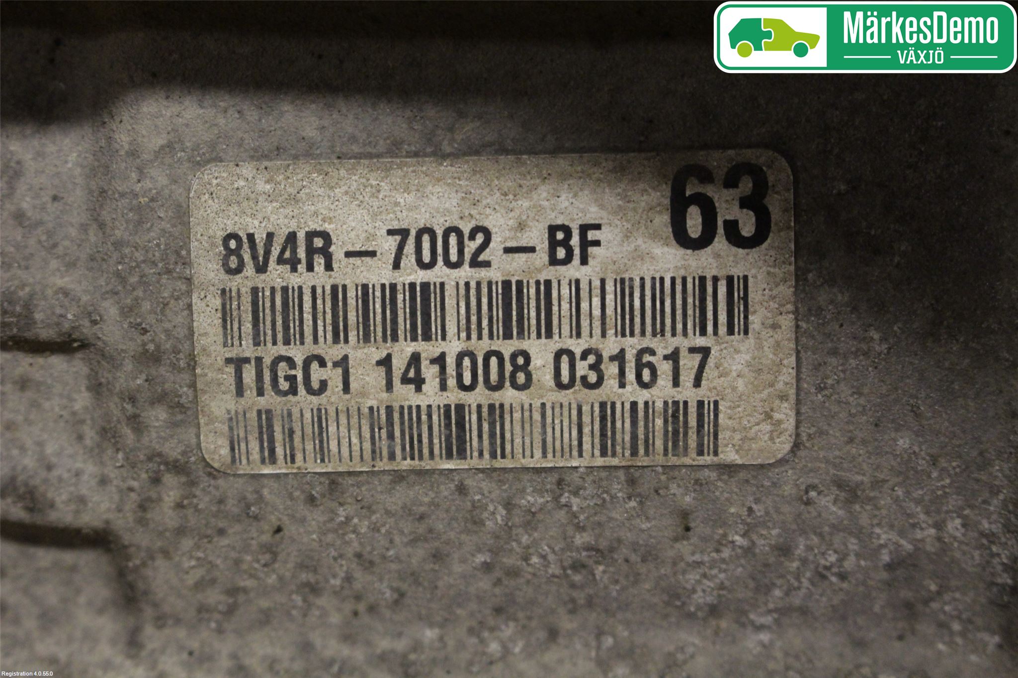 Ford KUGA 08-12 Växellåda Man 6 Vxl