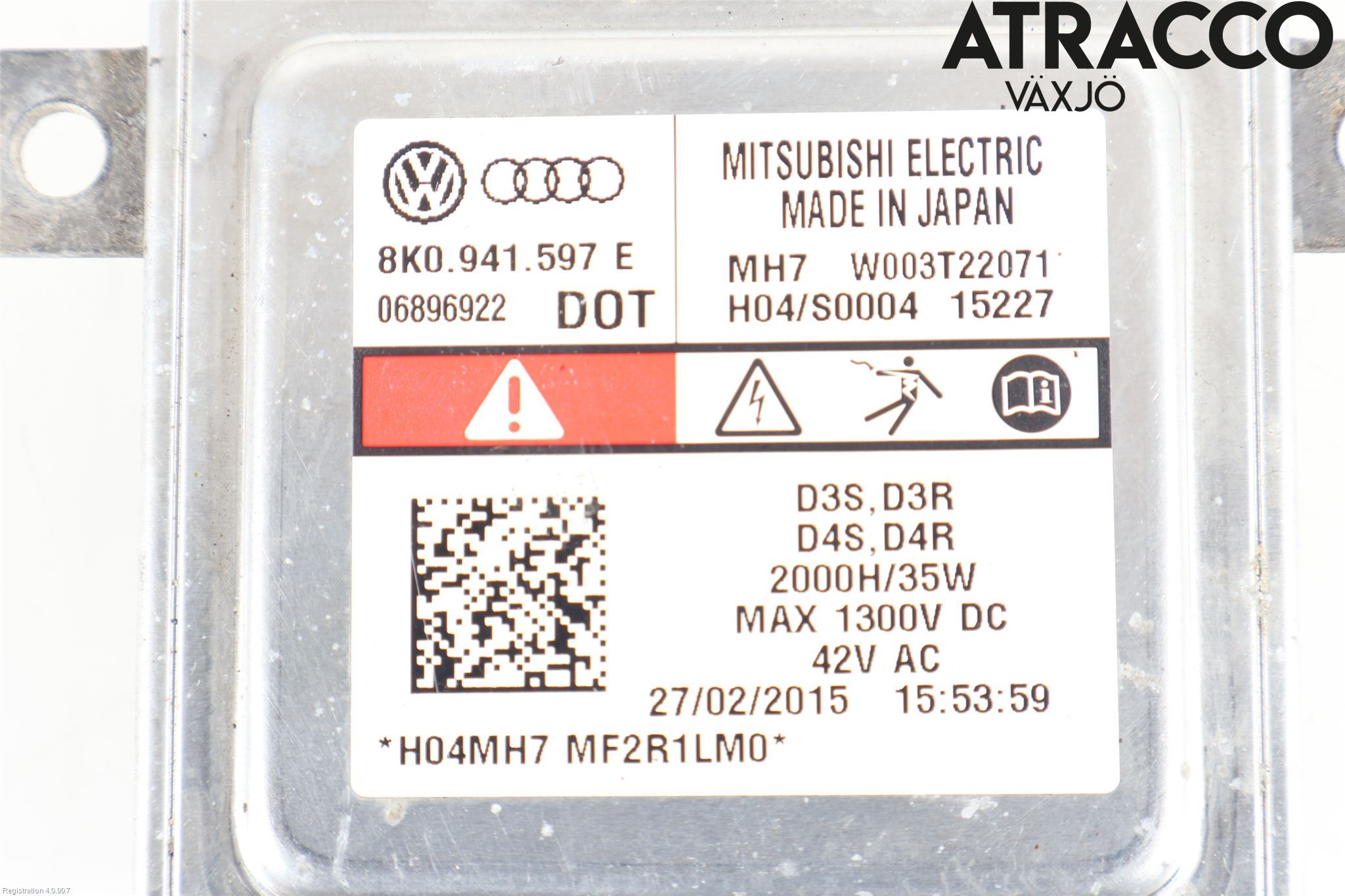 Audi A4 12-15 Styrenhet Strålkastare