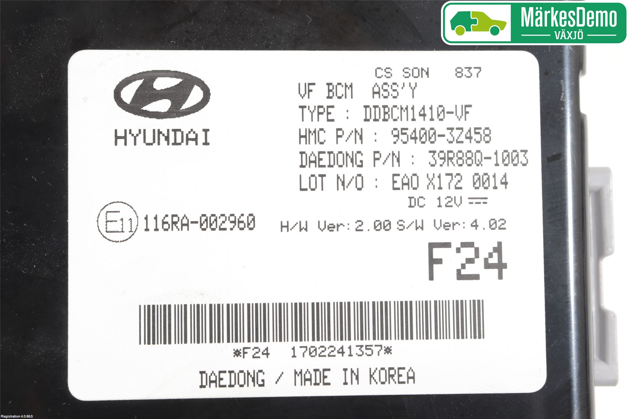 Hyundai i40 16-18 Styrenhet Övrigt