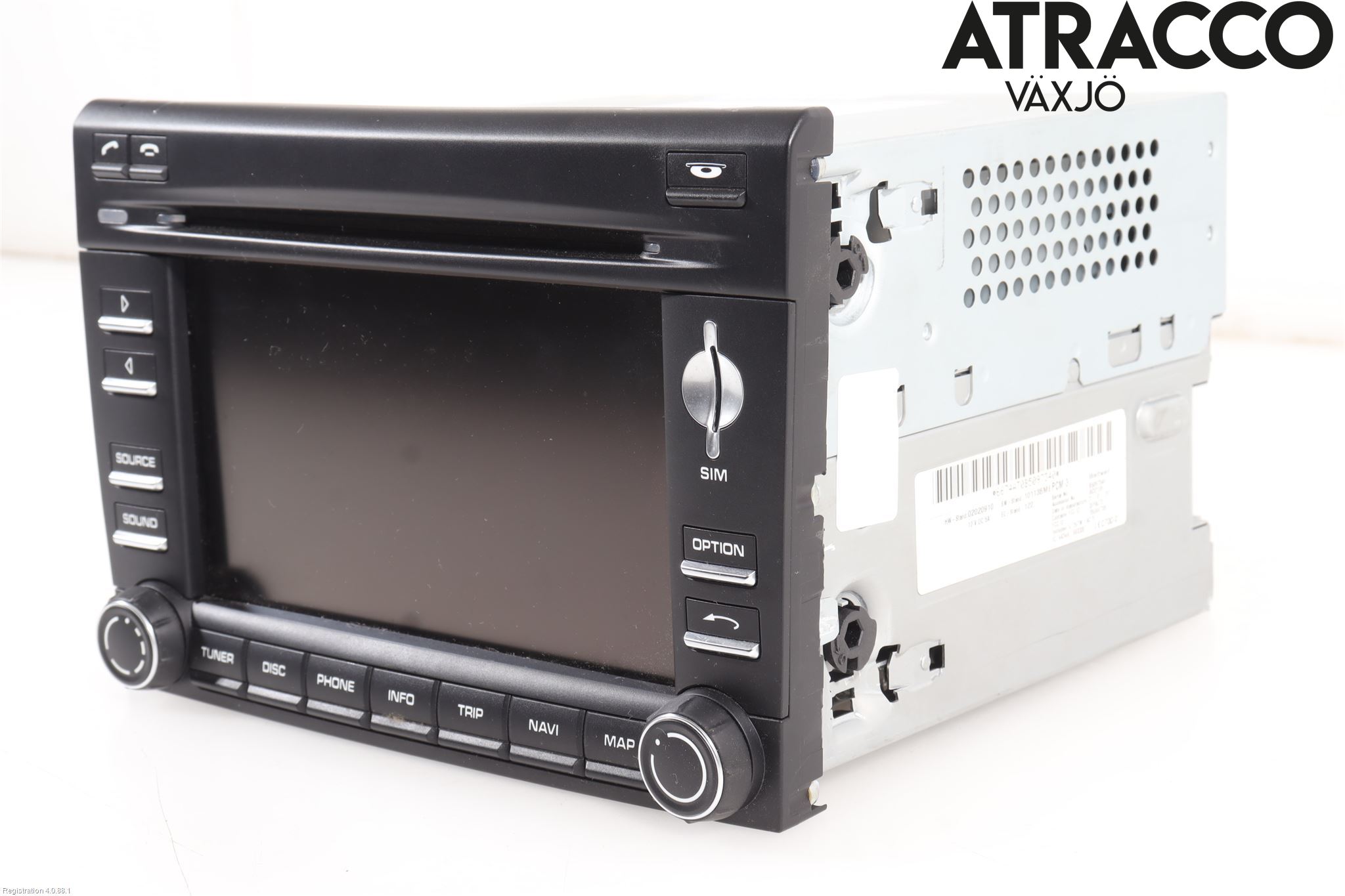 Porsche 911 (997) 05-12 Cd Radio - Multimediapanel