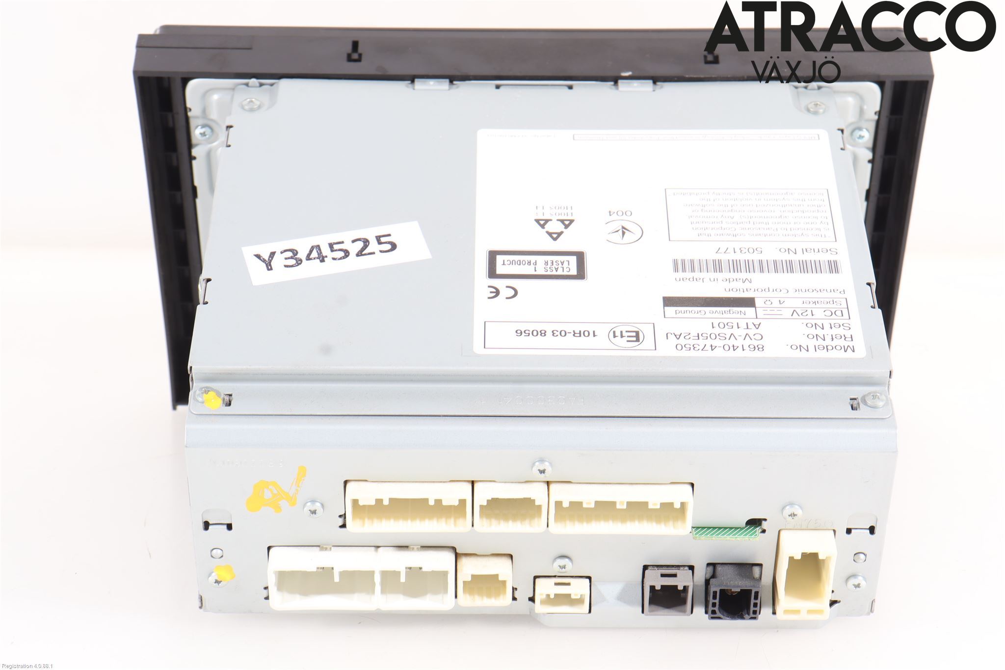 Toyota PRIUS (ZVW50) 16-21 Cd Radio - Multimediapanel