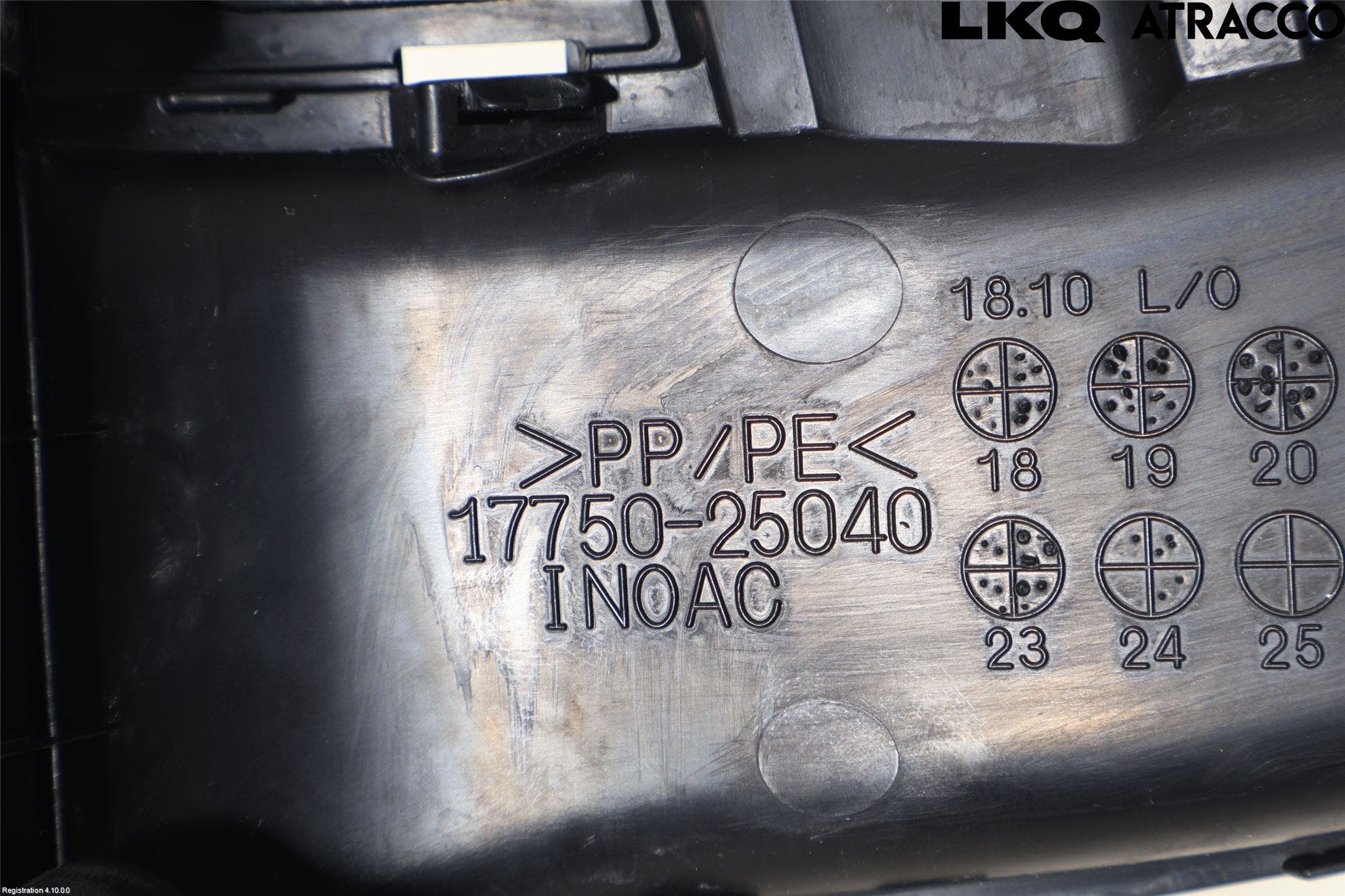 Toyota RAV4 19- Förg-Bälg-Rör Mot Luftr