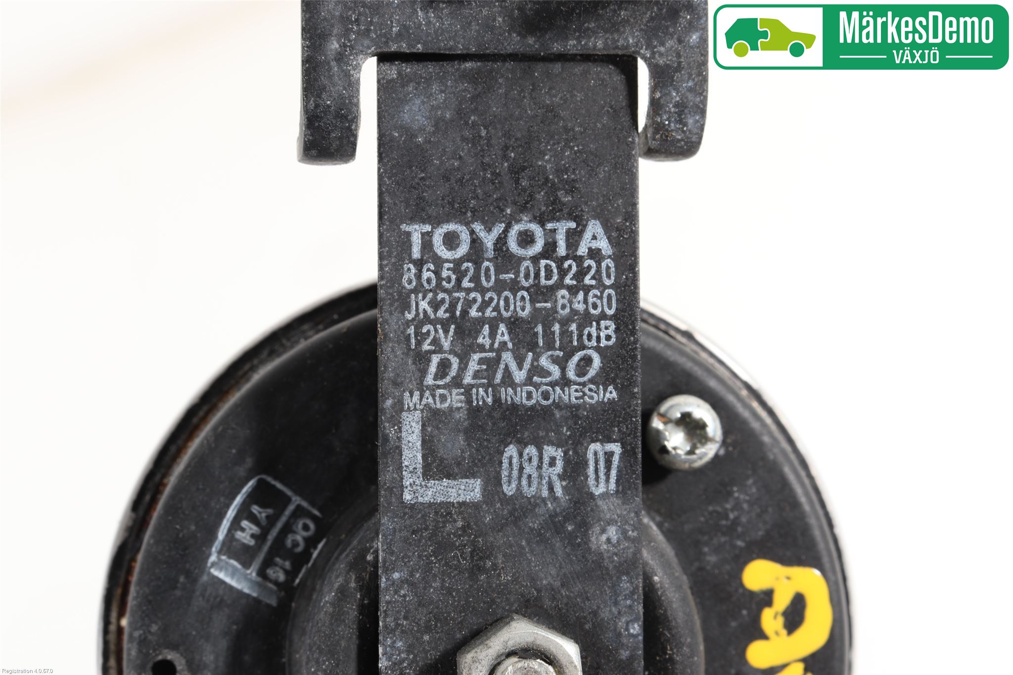 Toyota YARIS XP130 15-20 Signalhorn