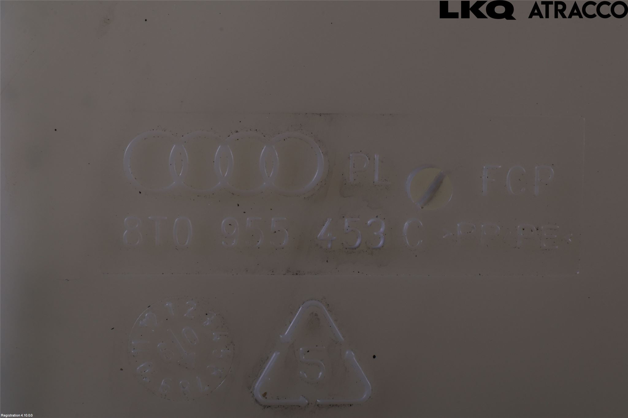 Audi A4/S4 08-11 Spolartank Vindruta-Strål