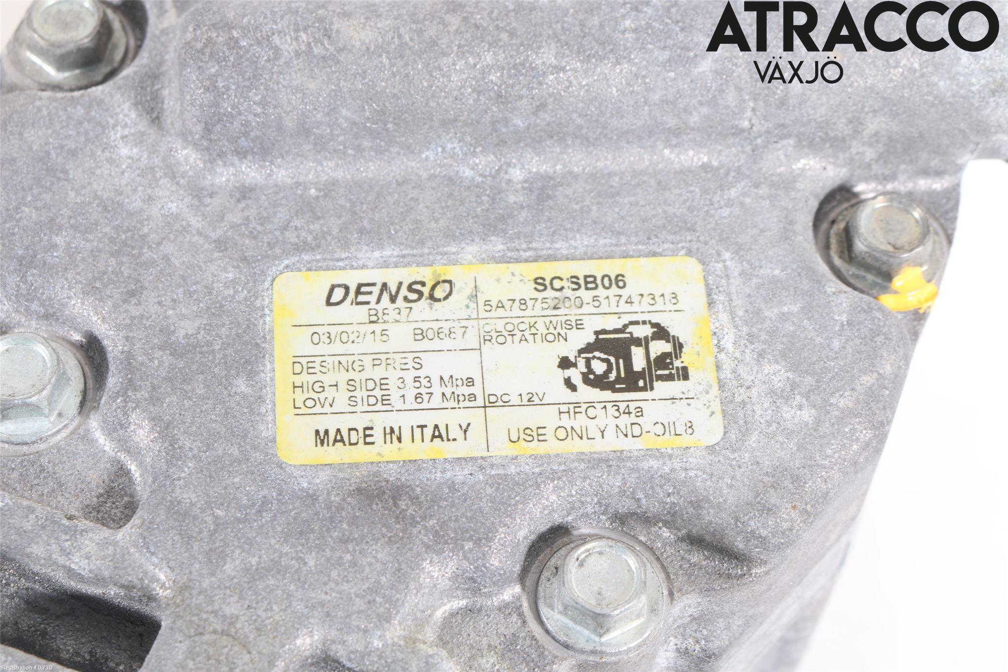 Fiat 500 07- Ac Kompressor