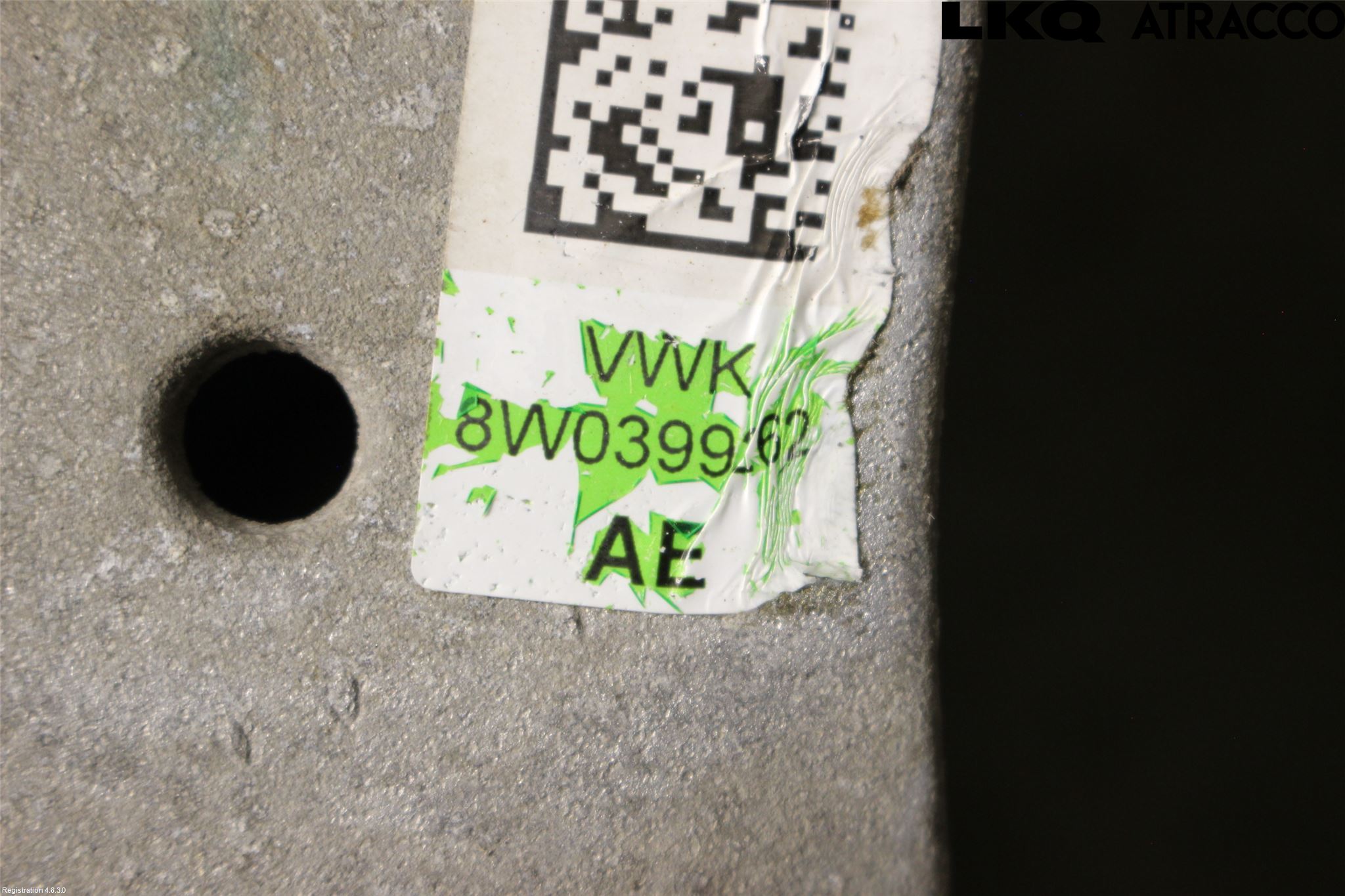 Audi A4/S4 B9 16-19 Växellådsbalk