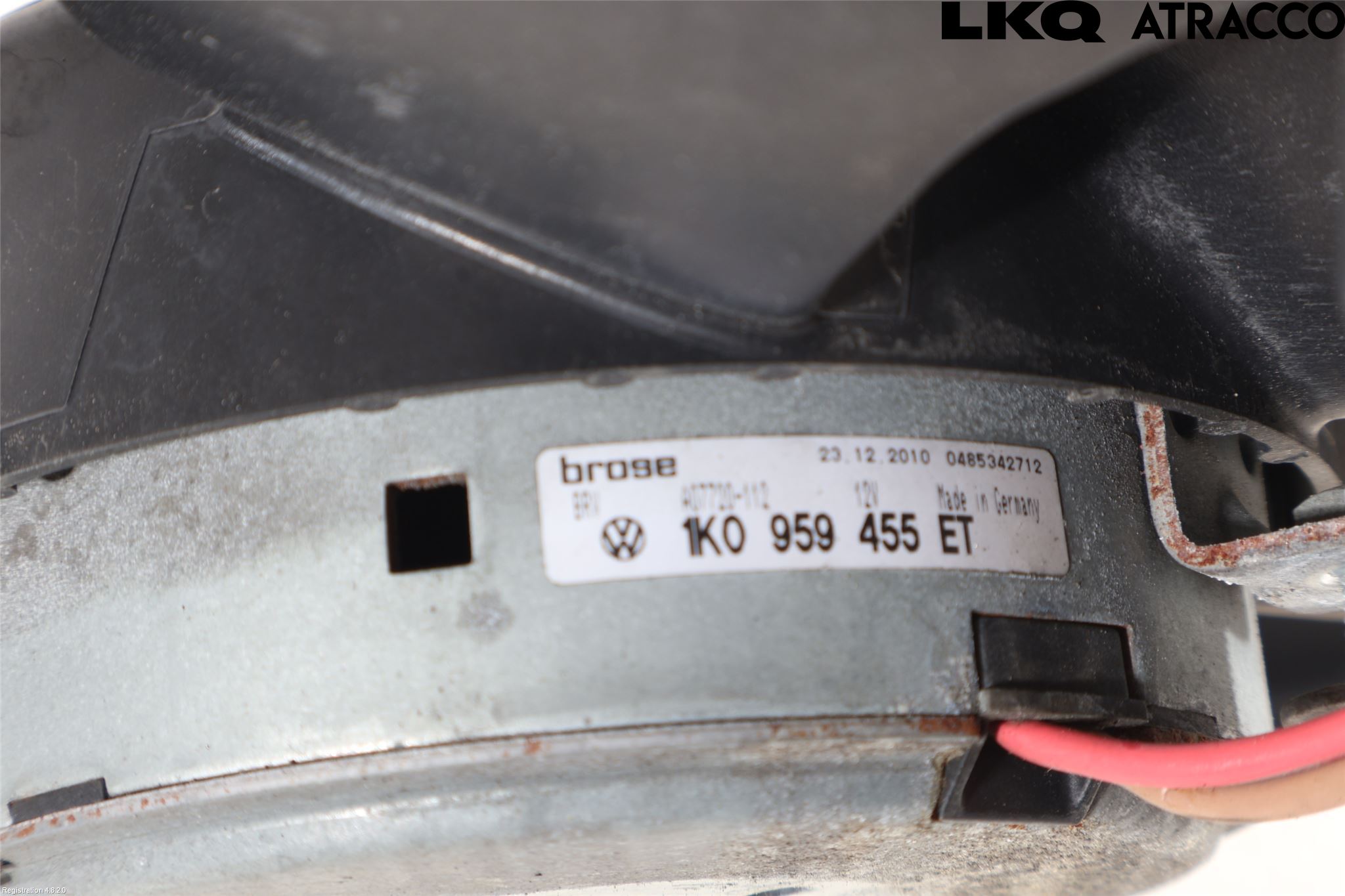 Volkswagen VW PASSAT 11-14 Kylfläkt El