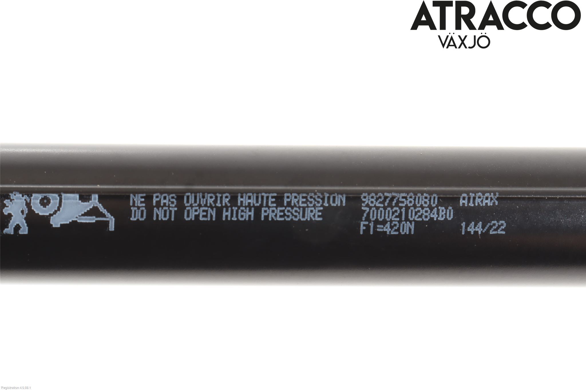 Peugeot 208/E-208 20- Gasfjäder Baklucka