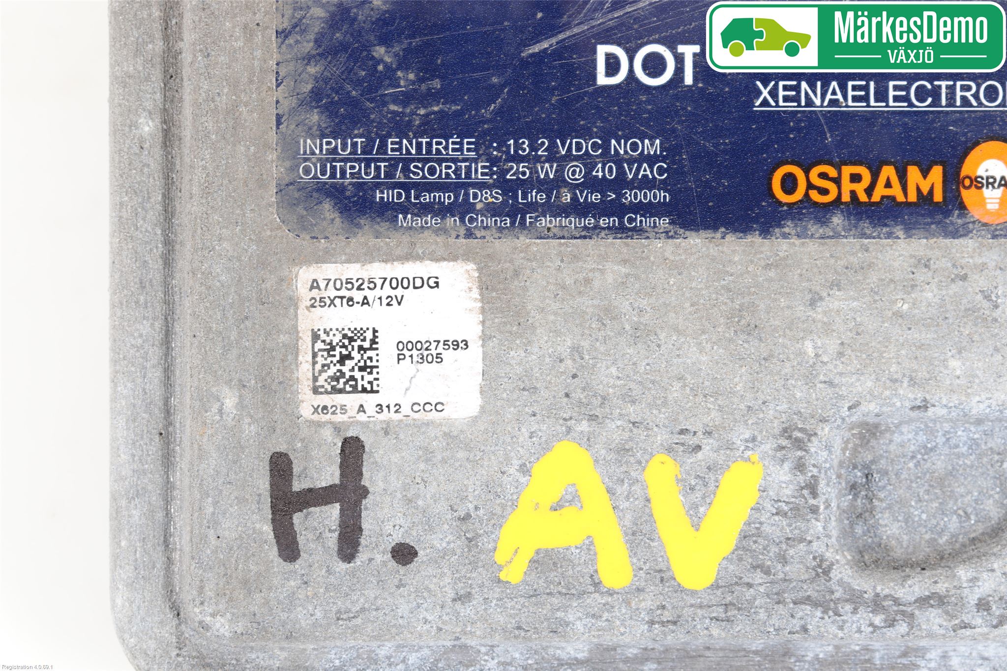 Ford FOCUS 11-14 Styrenhet Strålkastare