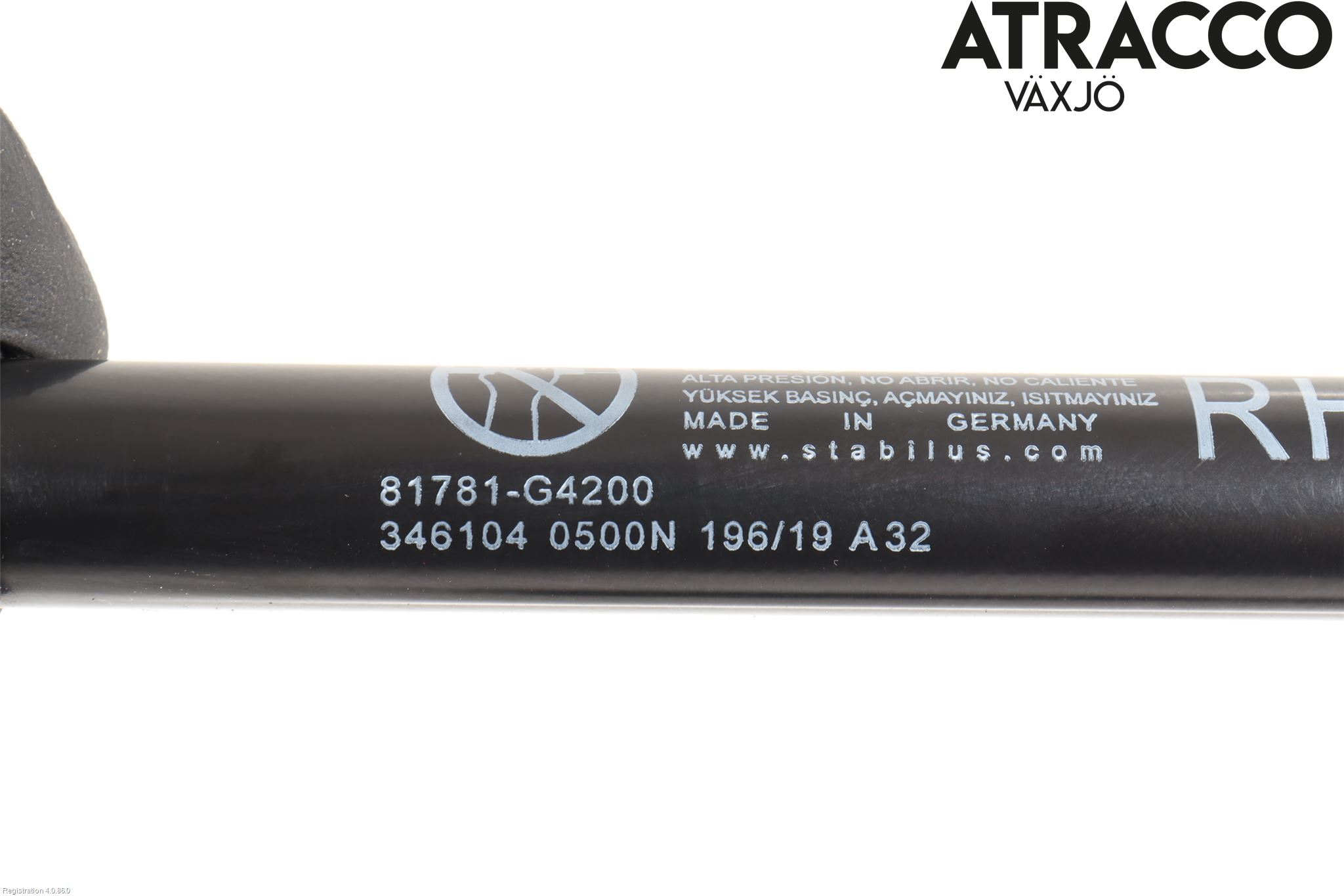 Hyundai i30 PD 17- Gasfjäder Baklucka