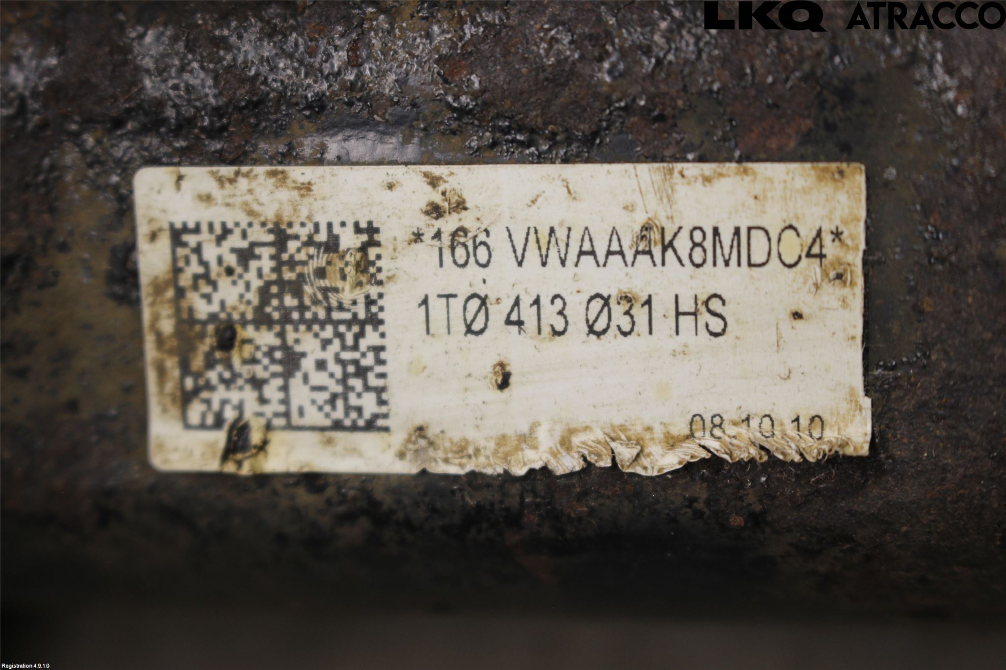 Audi A3/S3 05-13 Fjäderben Fram Höger