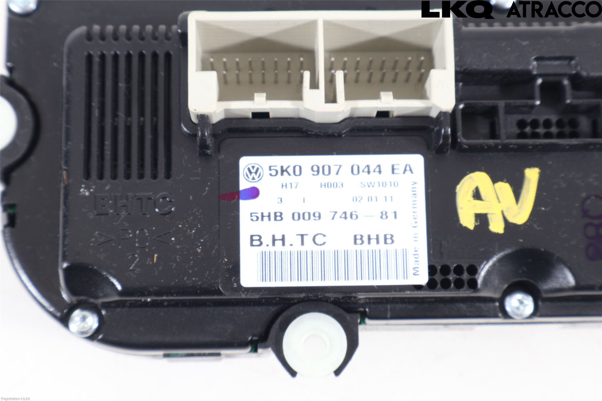 Volkswagen VW PASSAT 11-14 Ac Styrenhet Ac Manöveren