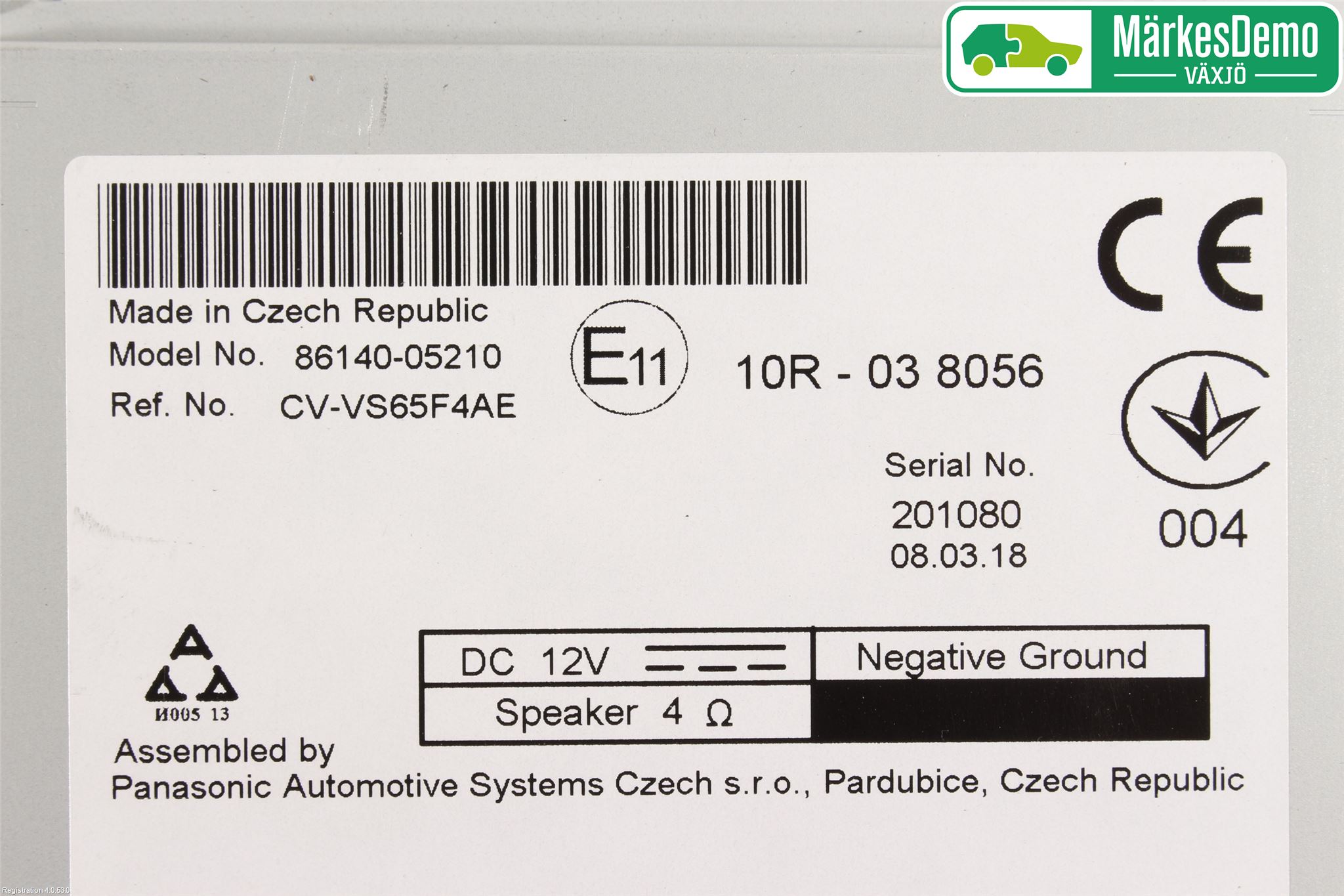 Toyota AVENSIS 16-18 Cd Radio - Multimediapanel