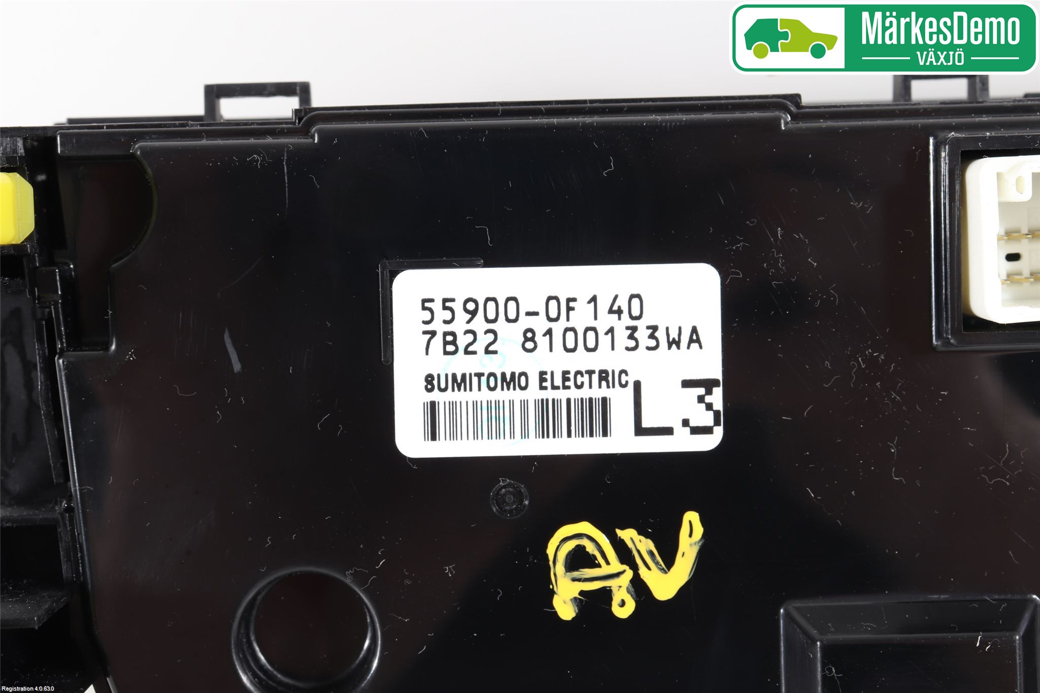 Toyota VERSO 09-18 Ac Styrenhet Ac Manöveren