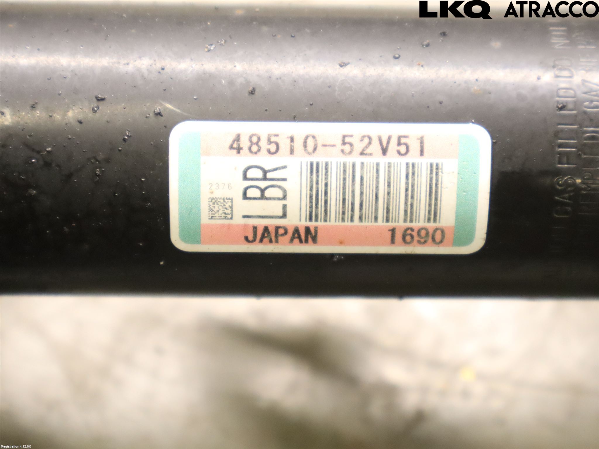 Lexus LBX 24- Fjäderben Fram Höger