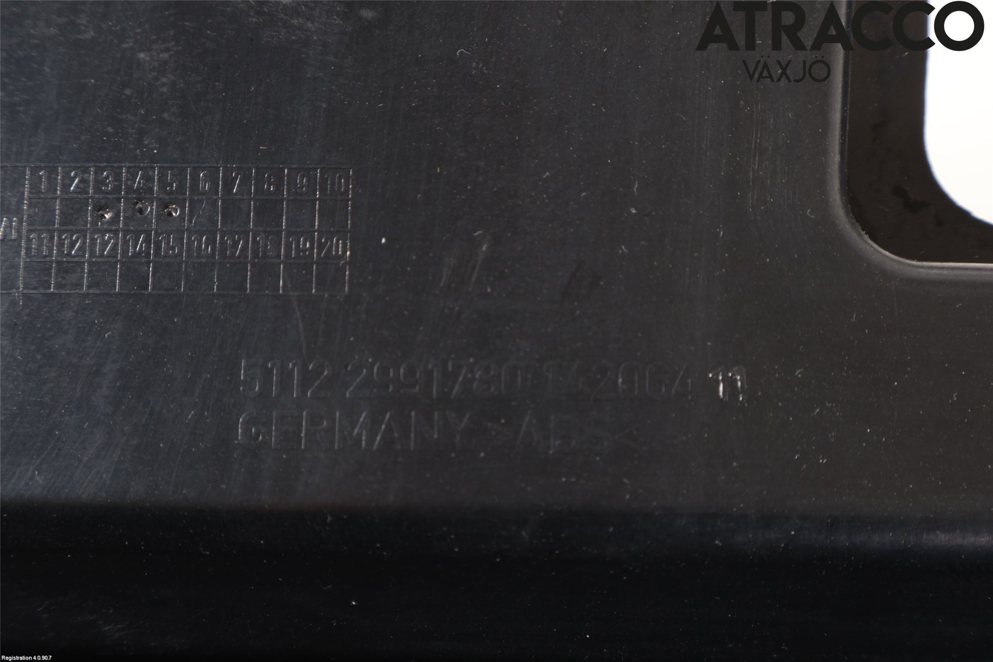 BMW X1 E84 10-15 Stötfångarfäste Bak Hö