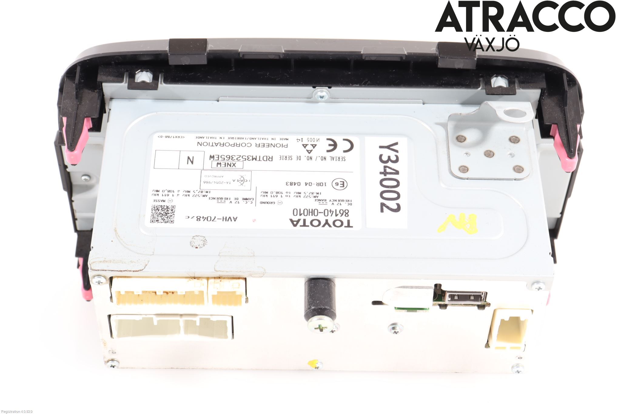 Toyota AYGO 15-21 Cd Radio - Multimediapanel