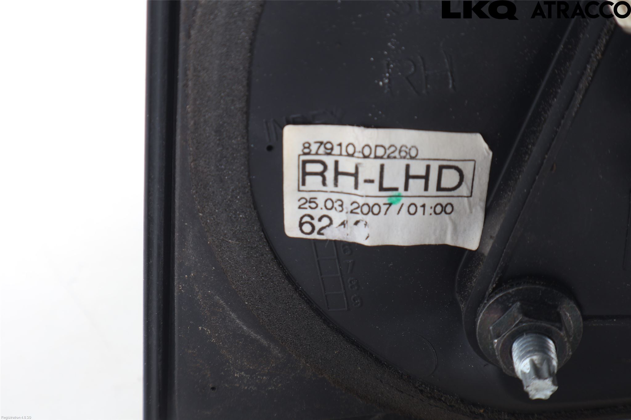 Toyota YARIS XP90 06-11 Spegel Yttre El Hö