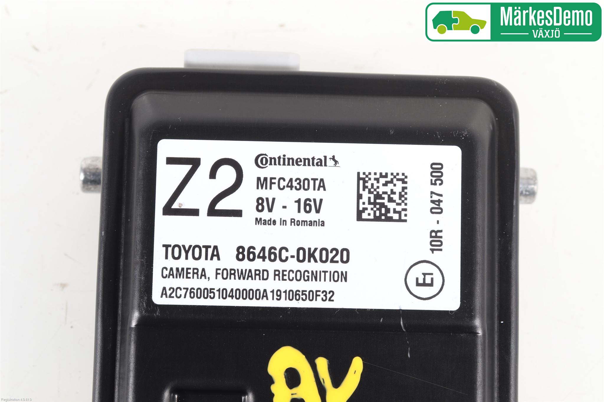 Toyota HILUX 16- Sensor Aktivt Kollisionsskydd
