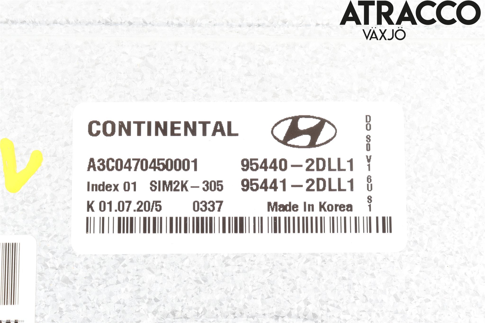 Hyundai KONA/ELECTRIC OS 18-23 Styrenhet Växellåda