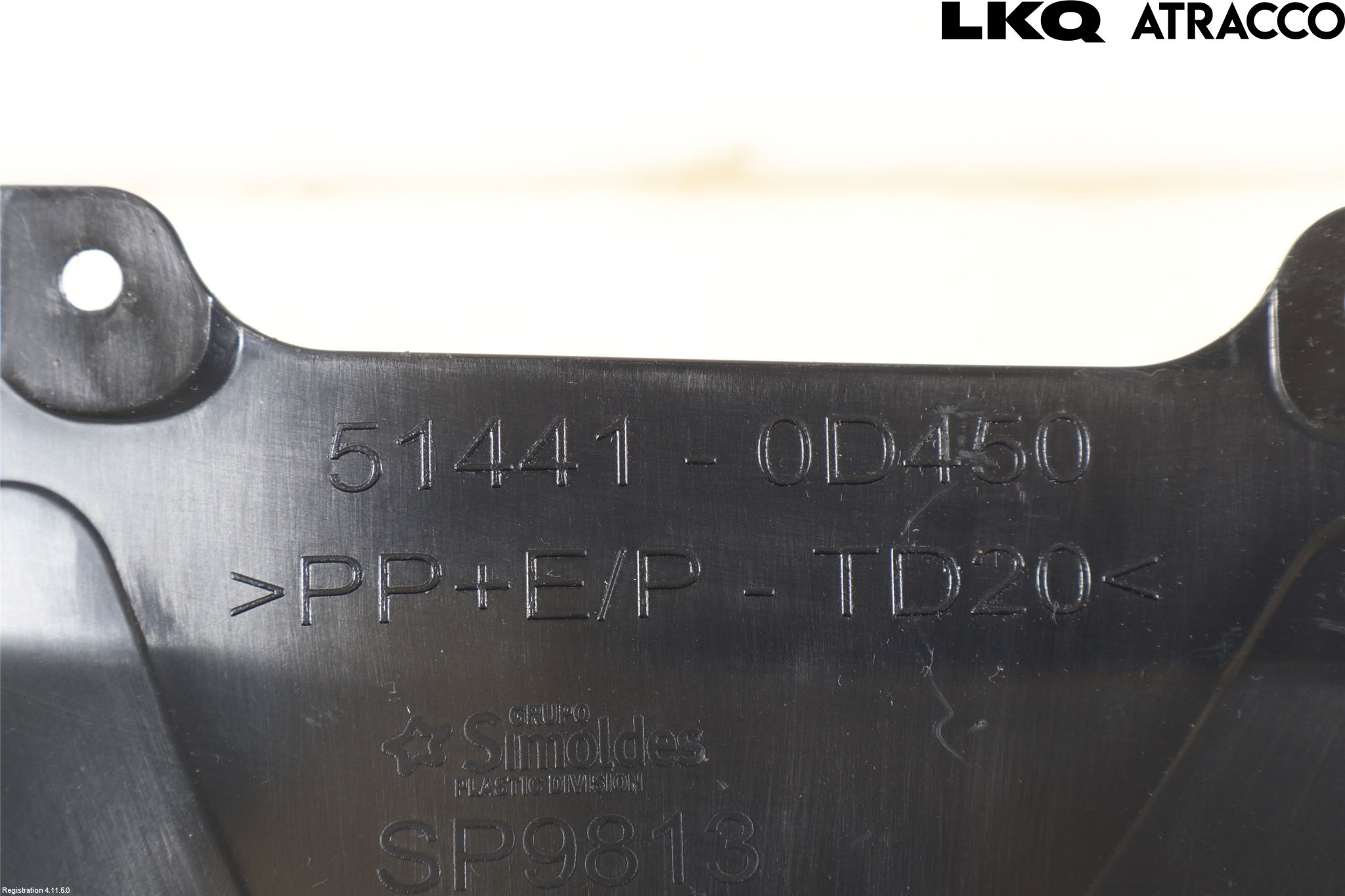 Toyota YARIS CROSS XP21 21- Hasplåt Plåt-Plast