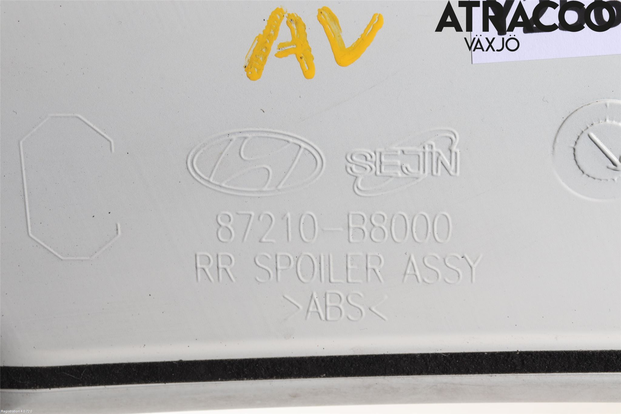 Hyundai GRAND SANTA FE 14-18 Spoiler Baklucka