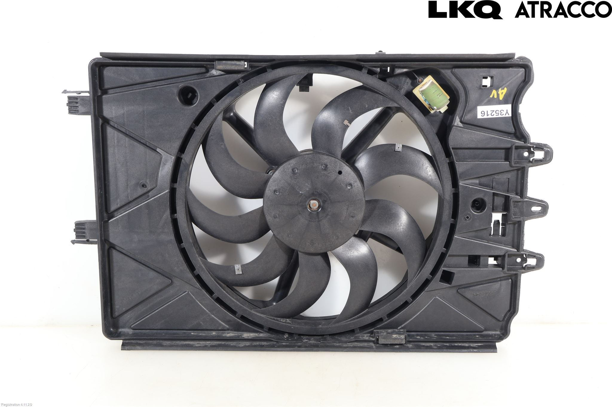 Fiat 500L 13-19 Kylfläktkåpa