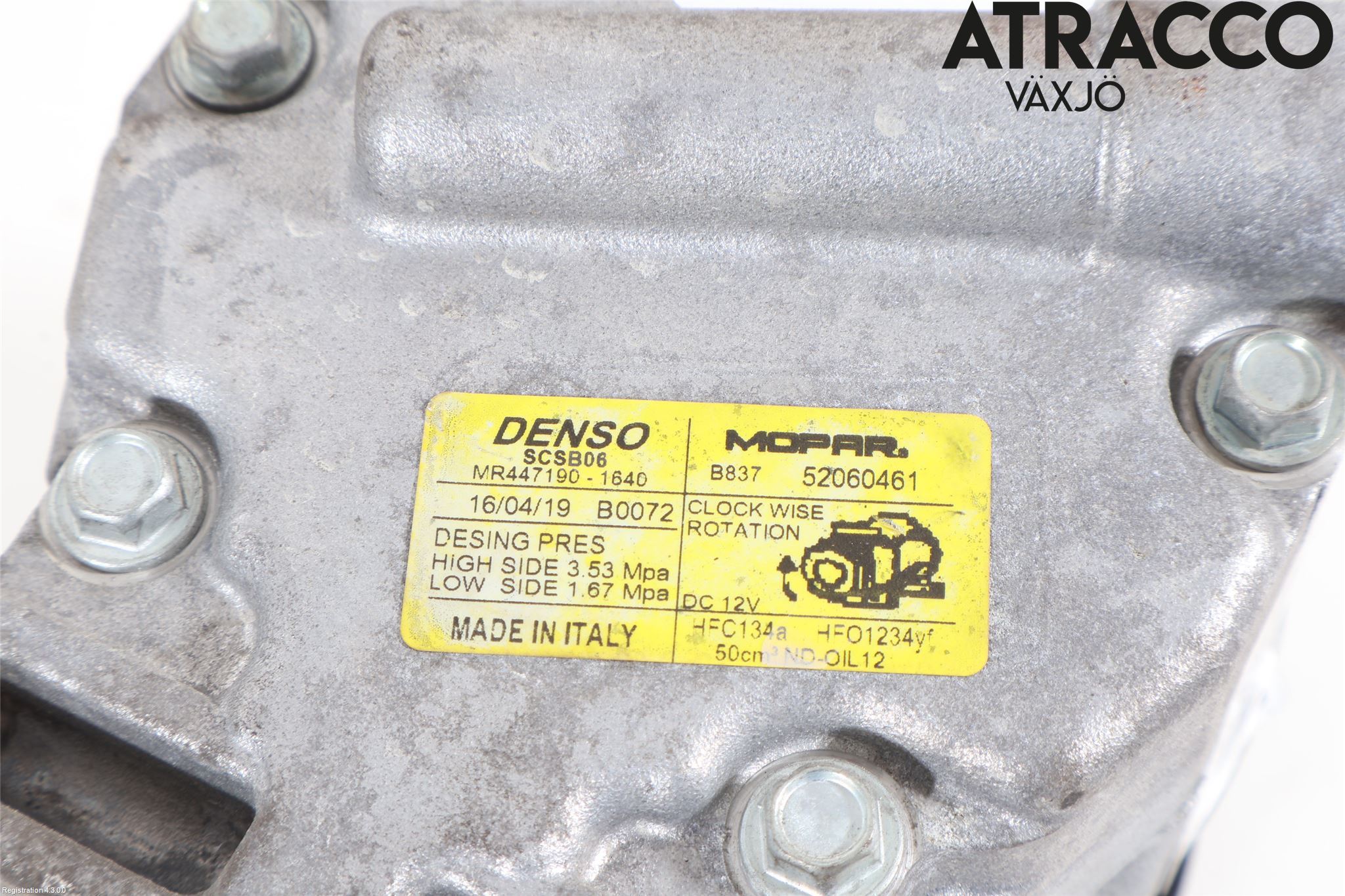 Fiat 500 07- Ac Kompressor