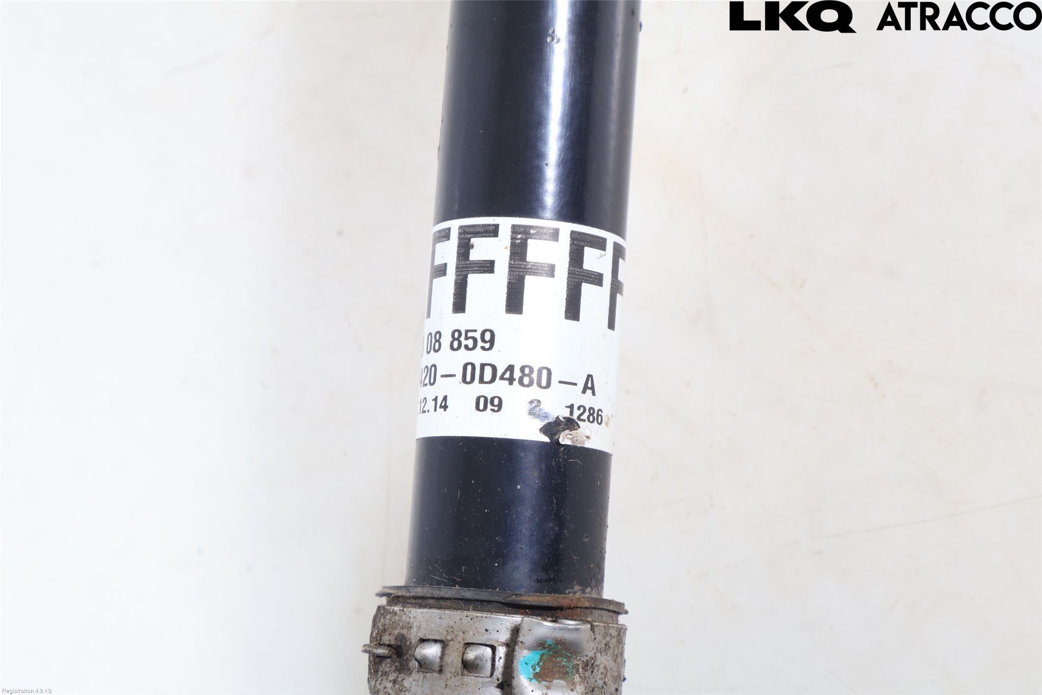 Toyota YARIS XP130 15-20 Drivaxel Fram Vänster