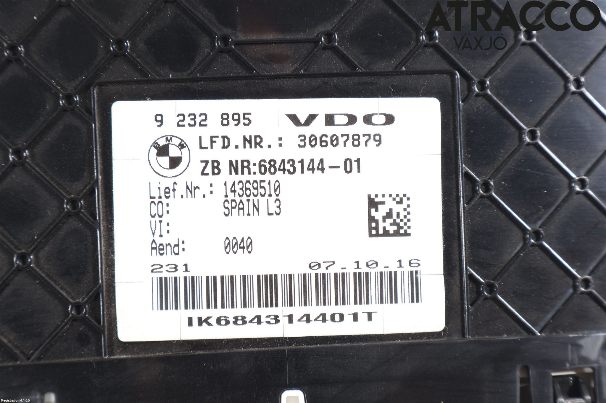 BMW 4 F32/F33/F82/F83 13-20 Instrument Komb