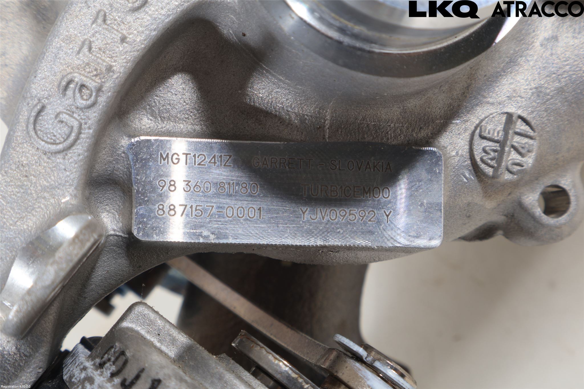 Peugeot 208/E-208 20- Turboaggregat