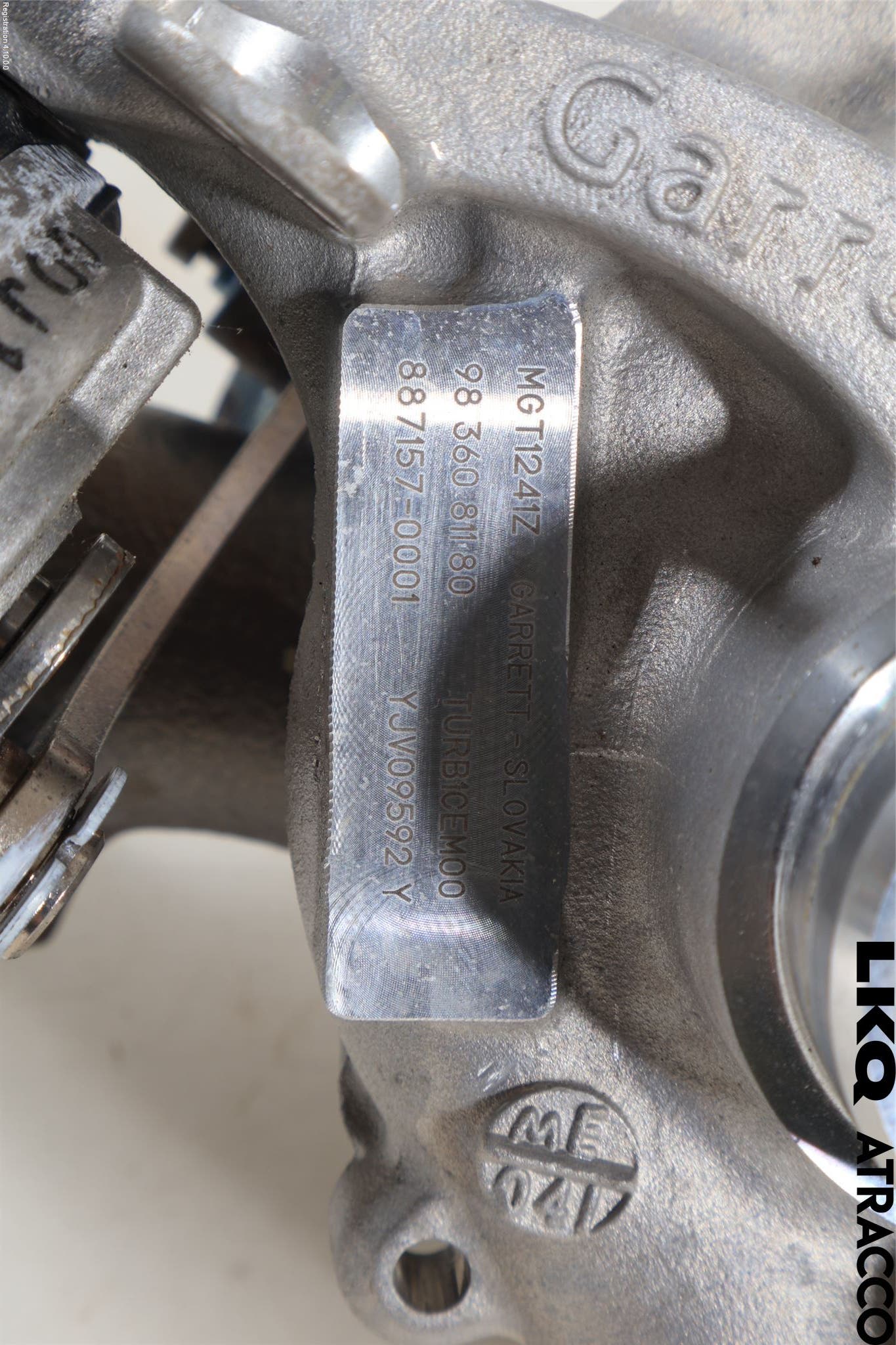 Peugeot 208/E-208 20- Turboaggregat