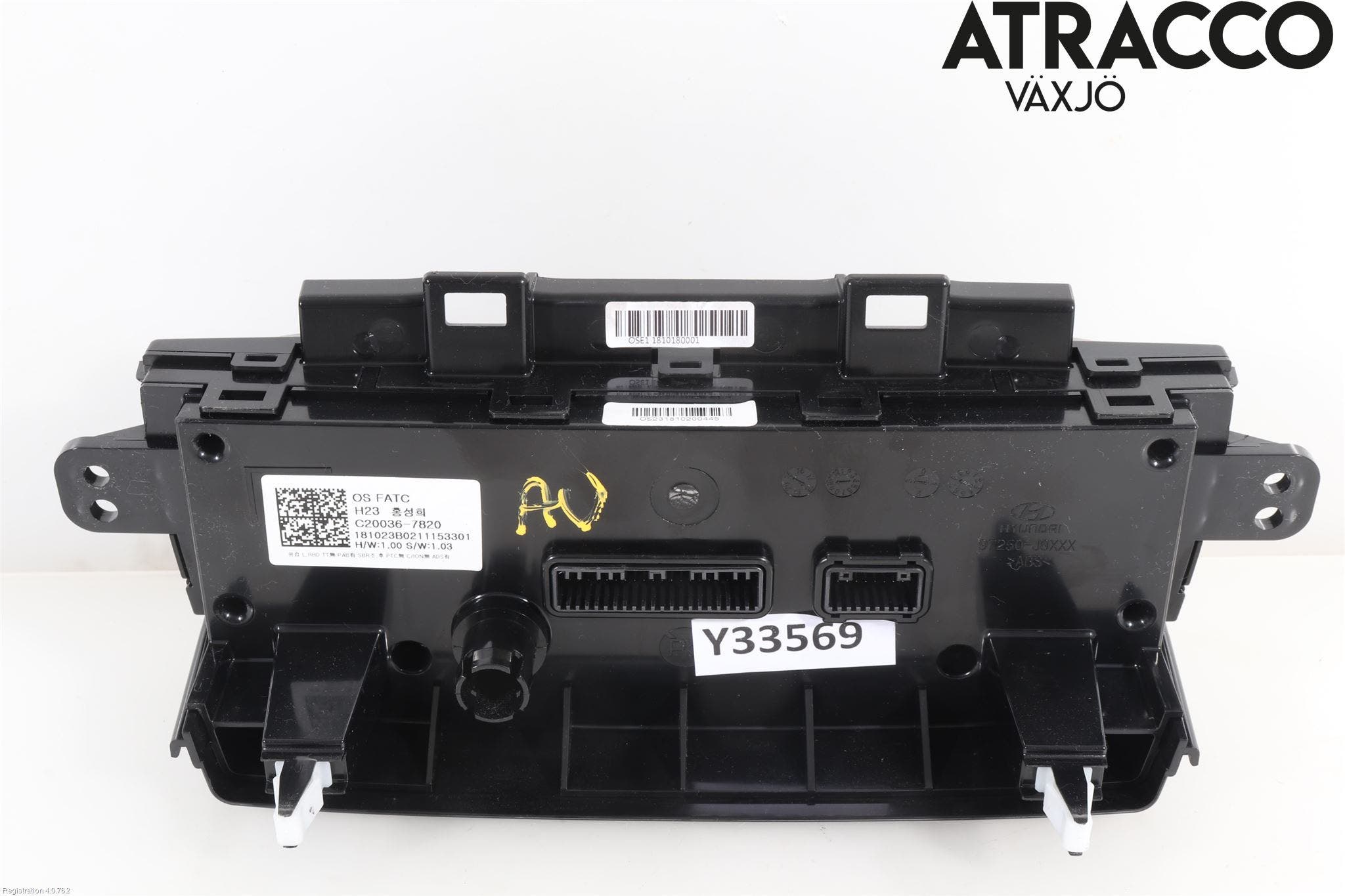 Hyundai KONA/ELECTRIC OS 18-23 Ac Styrenhet Ac Manöveren